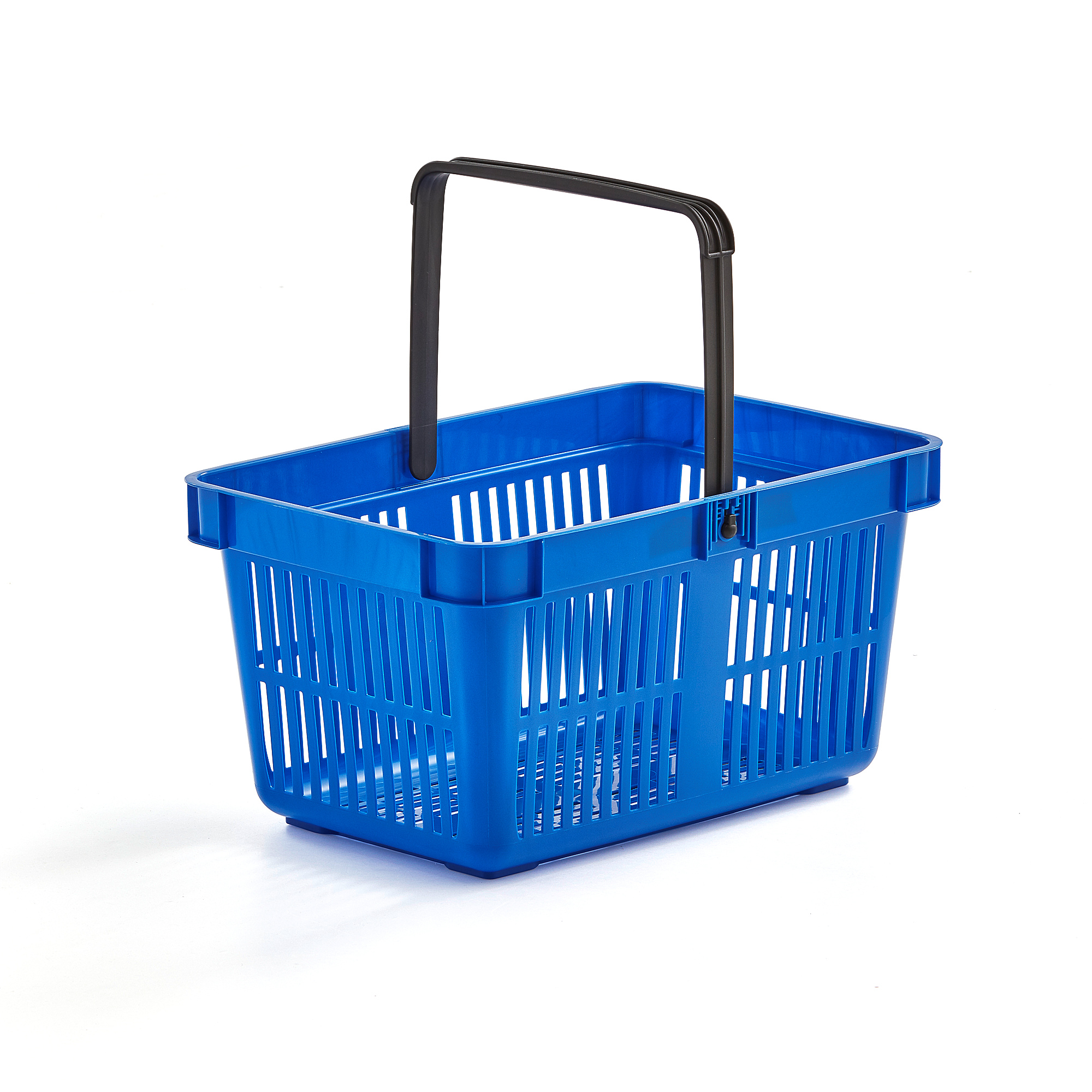 E-shop Nákupný košík, 27 L, 480x330x250 mm, modrý