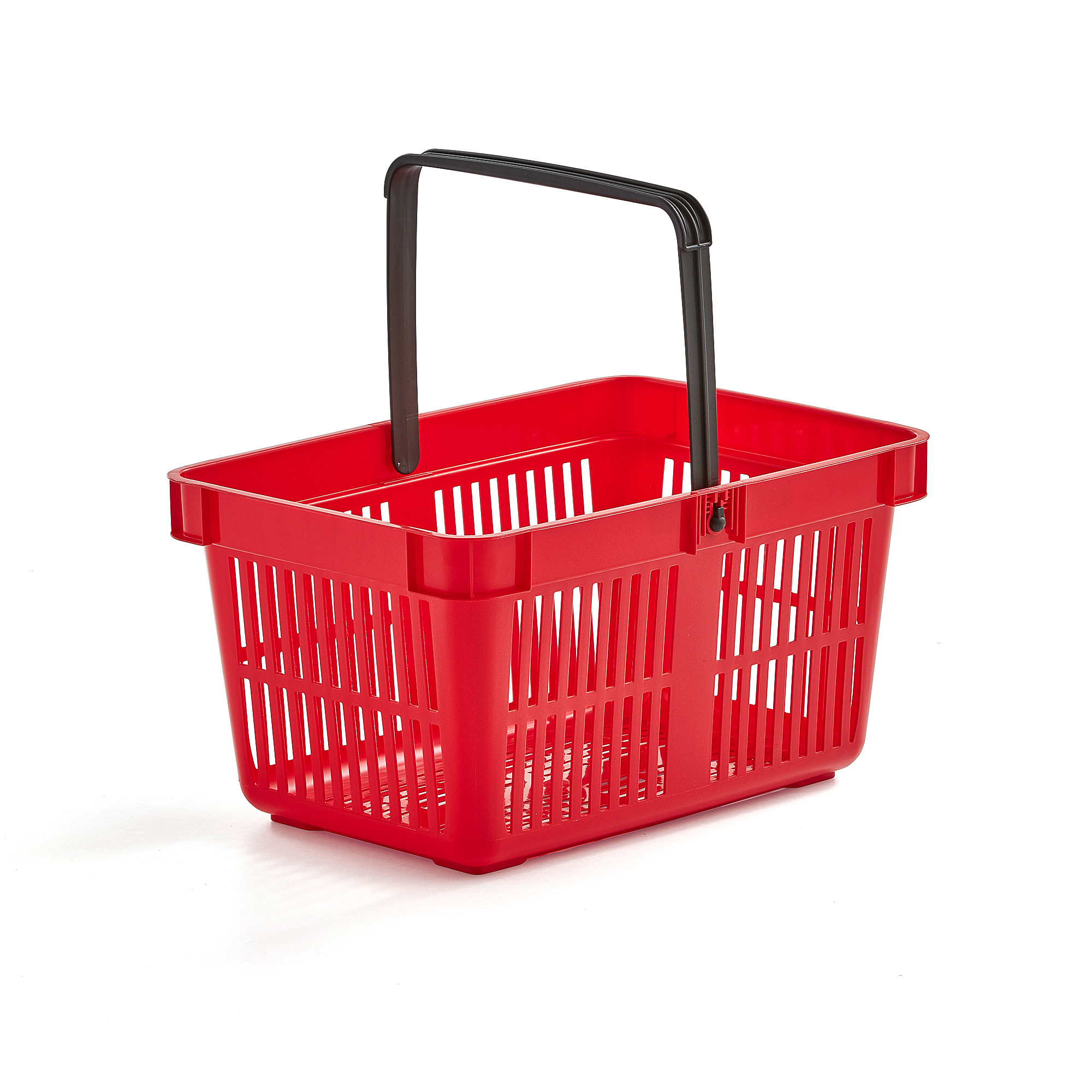 E-shop Nákupný košík, 27 L, 480x330x250 mm, červený