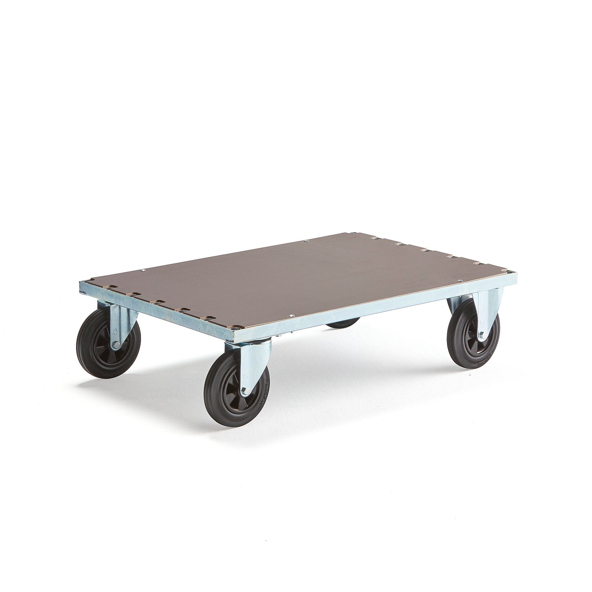 E-shop Plošinový vozík na doskový materiál, bez bŕzd, 700x1000 mm