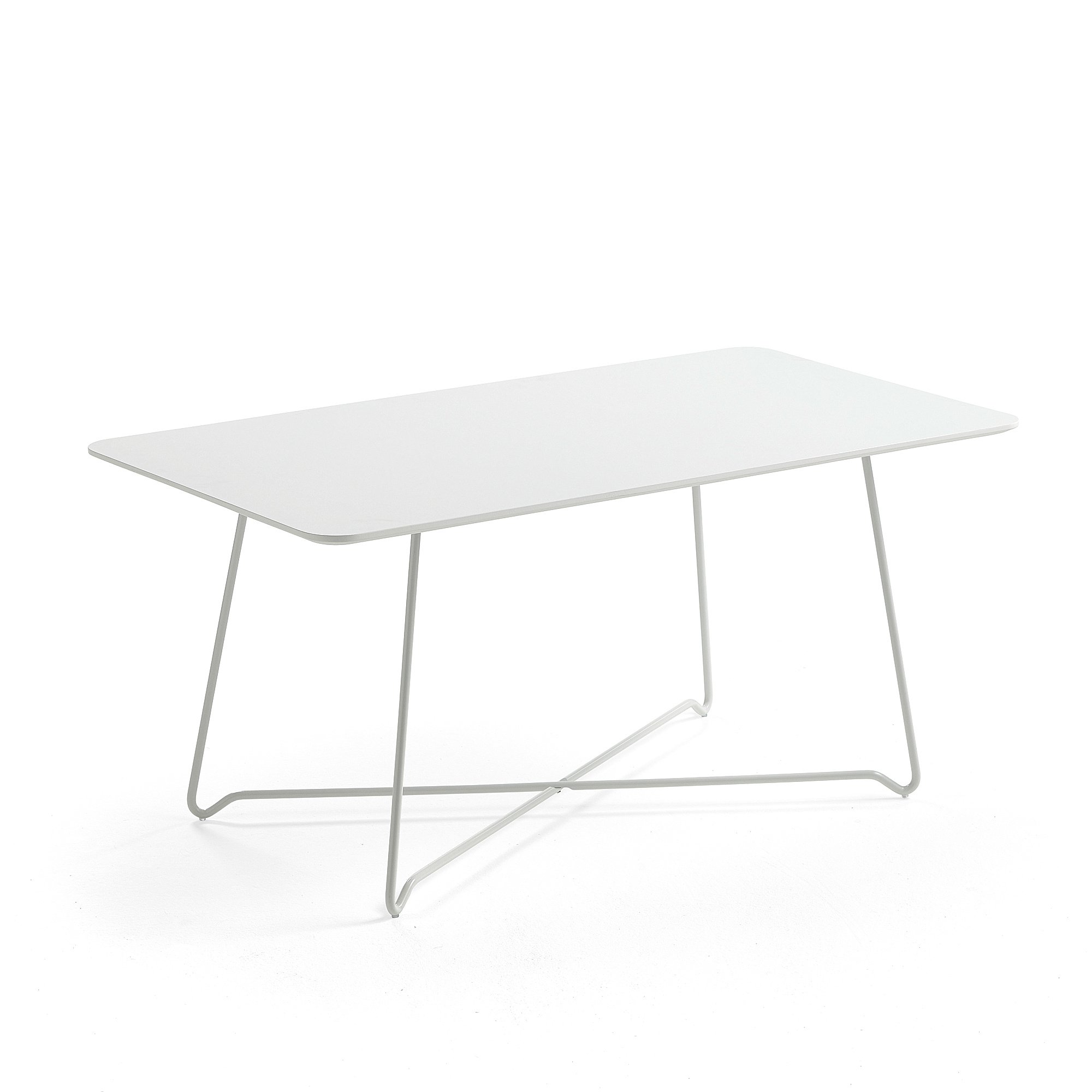 E-shop Kaviarenský stôl IRIS, 1100x600 mm, biela