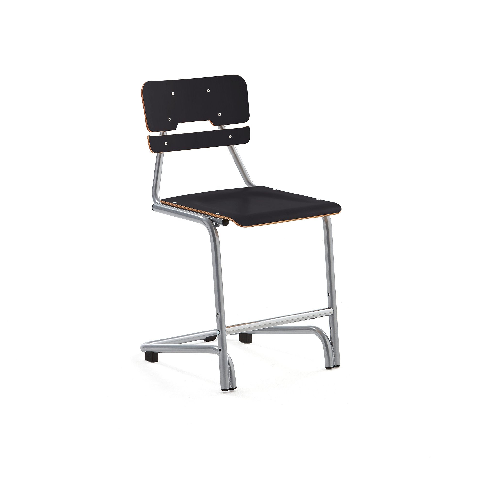 Levně Školní židle DOCTRINA, výška 500 mm, černá