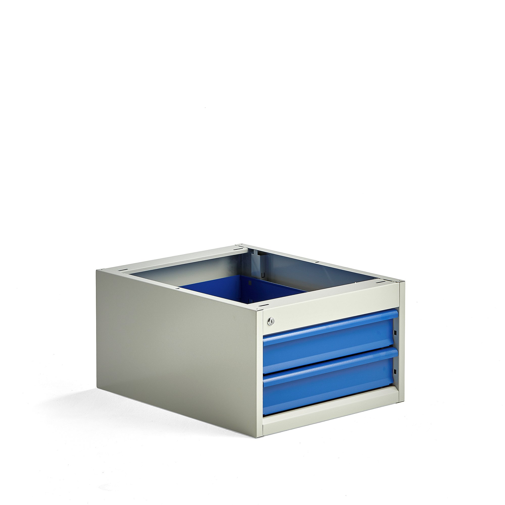 E-shop Dielenský zásuvkový kontajner SOLID, 2 zásuvky, 330x535x670 mm