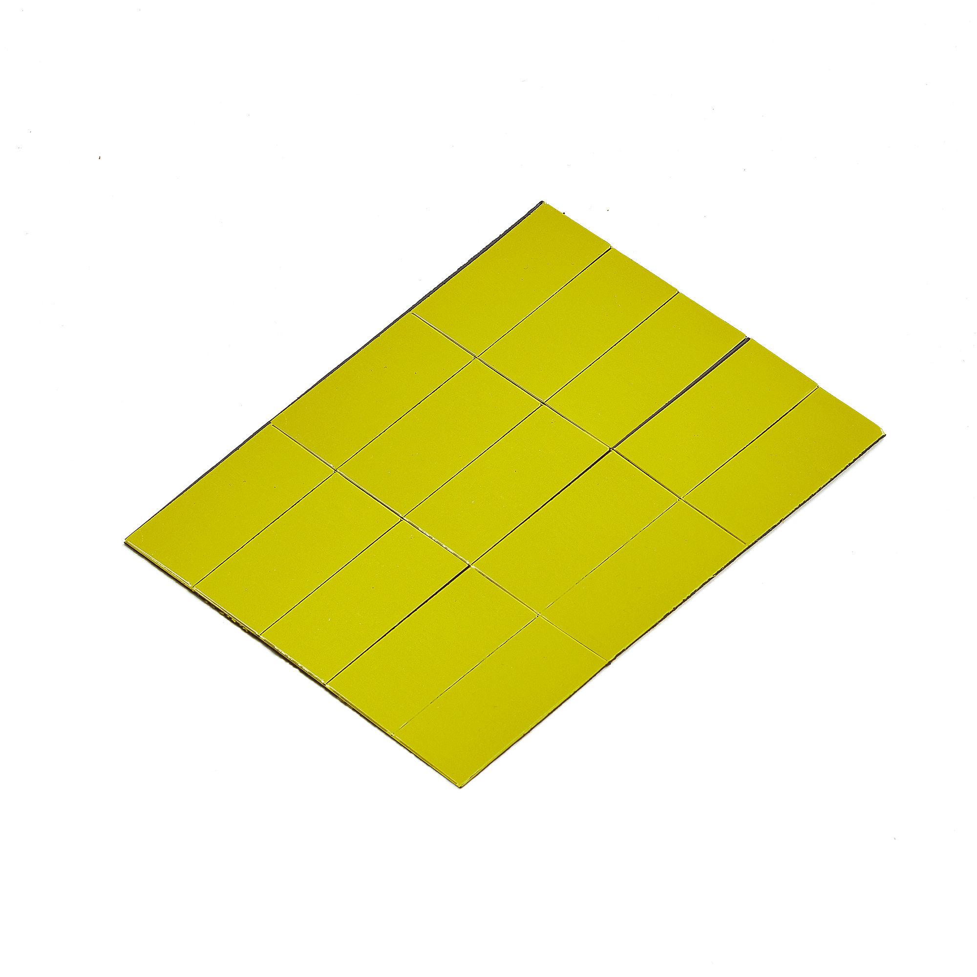 E-shop Popisovateľná magnetická páska, 22x50 mm, žltá