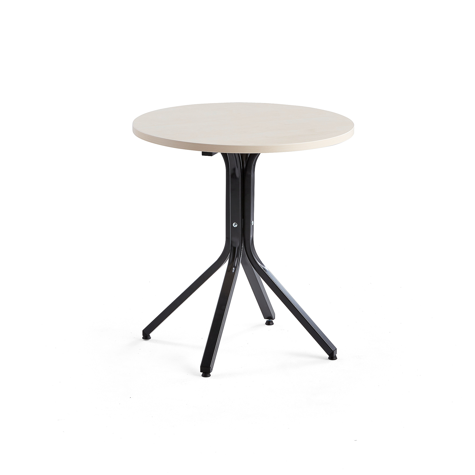 Stôl VARIOUS, Ø700x740 mm, čierna, breza