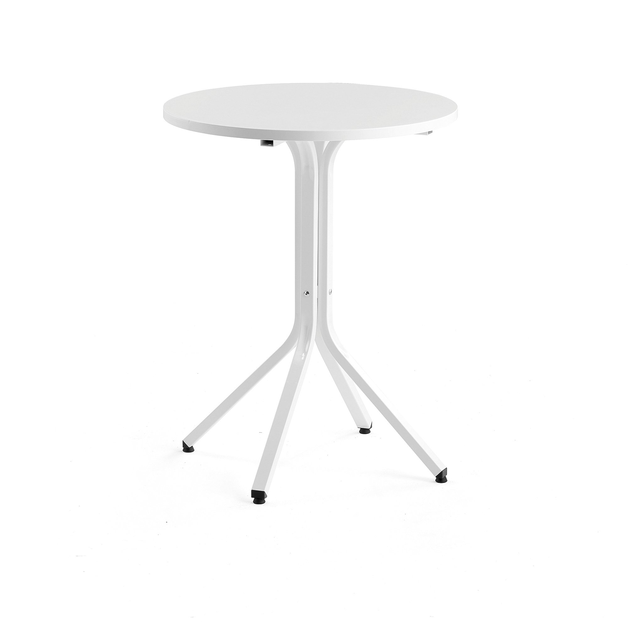 Stôl VARIOUS, Ø700x900 mm, biela, biela