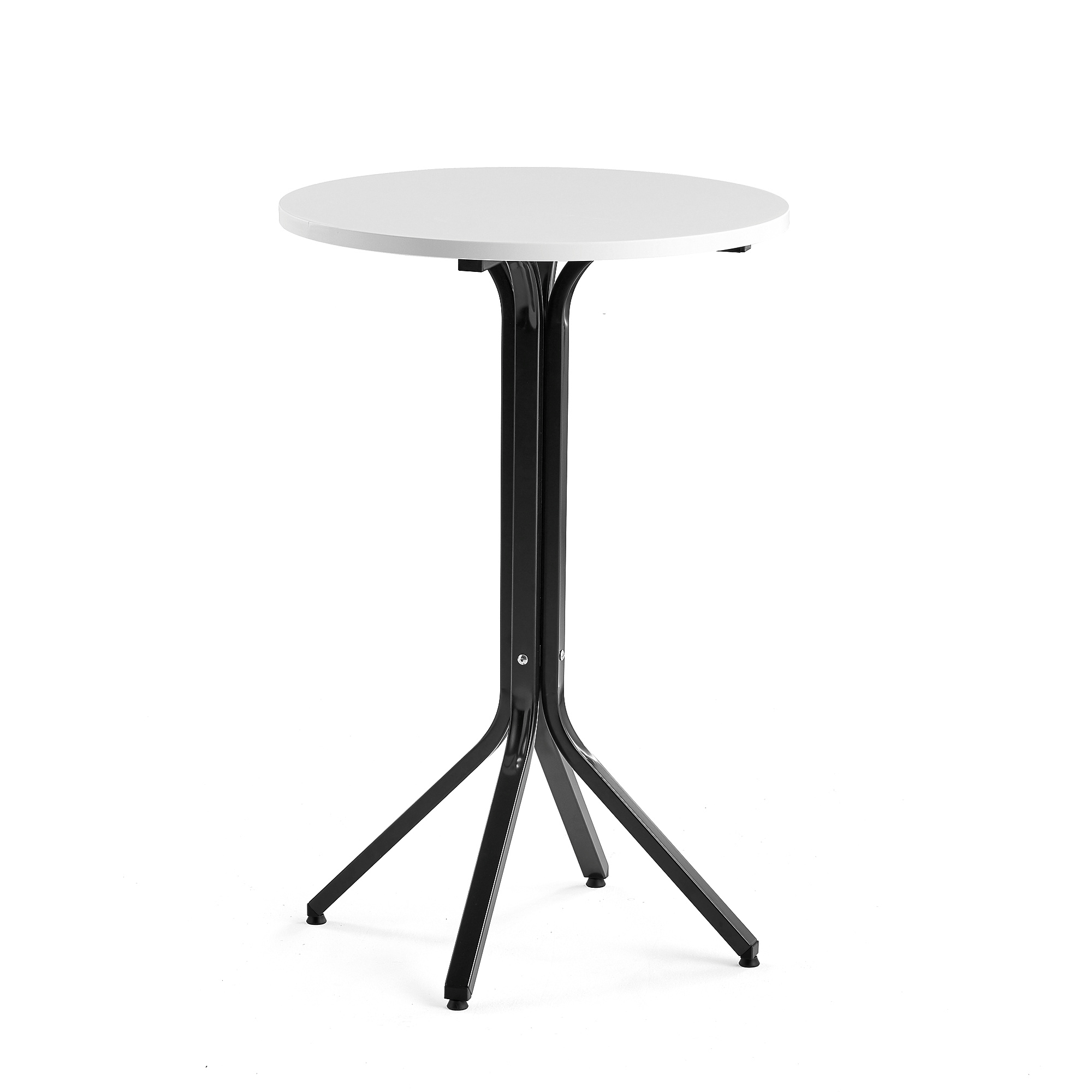Stůl VARIOUS, Ø700 mm, výška 1050 mm, černá, bílá