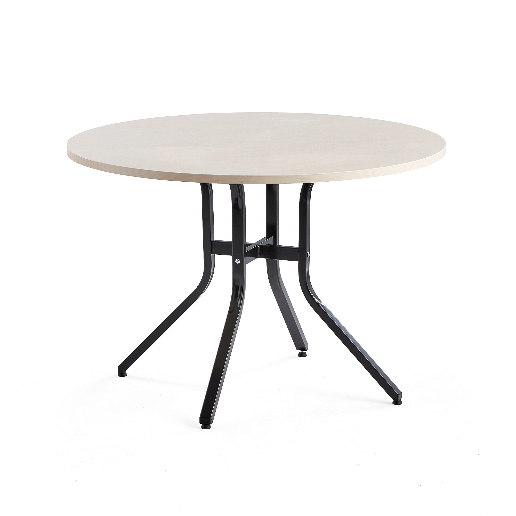 Stôl VARIOUS, Ø1100x740 mm, čierna, breza