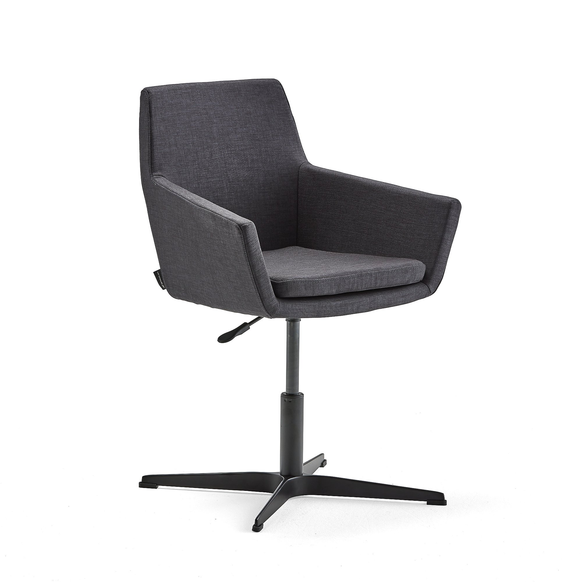 Konferenční židle FAIRFIELD, černá, antracitová