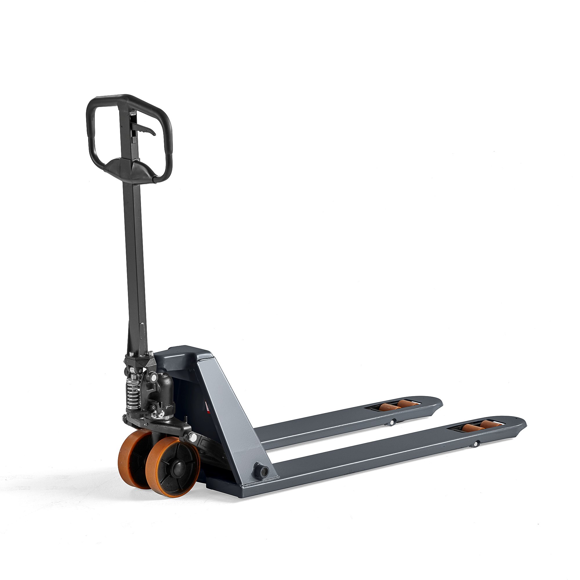 E-shop Paletový vozík ASSIST, 1500 kg, 1150 mm, PU kolieska - tandem