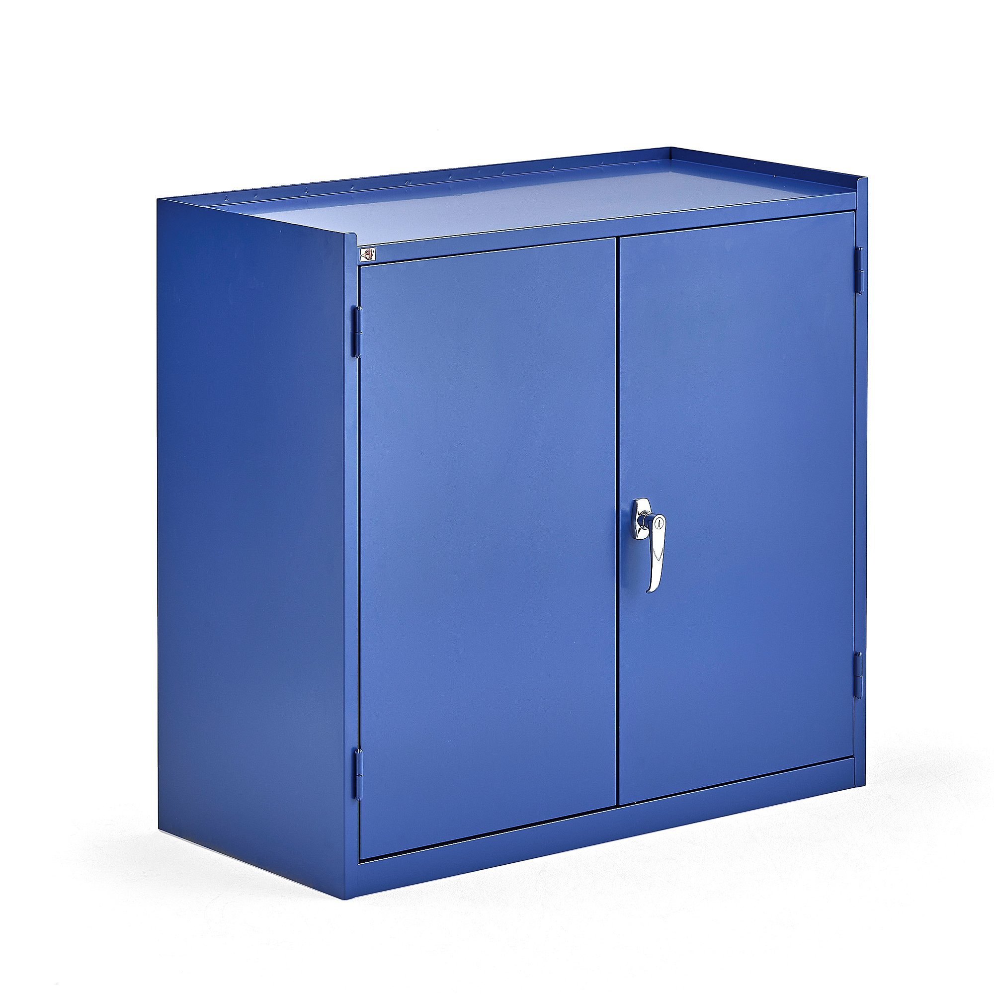 Kovová skříňka SERVE, 900x950x450 mm, modrá