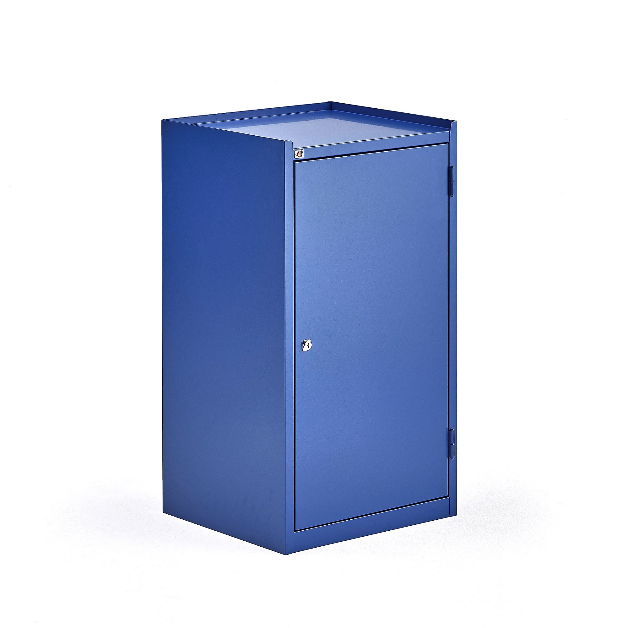 Levně Kovová skříňka SERVE, 900x500x450 mm, modrá