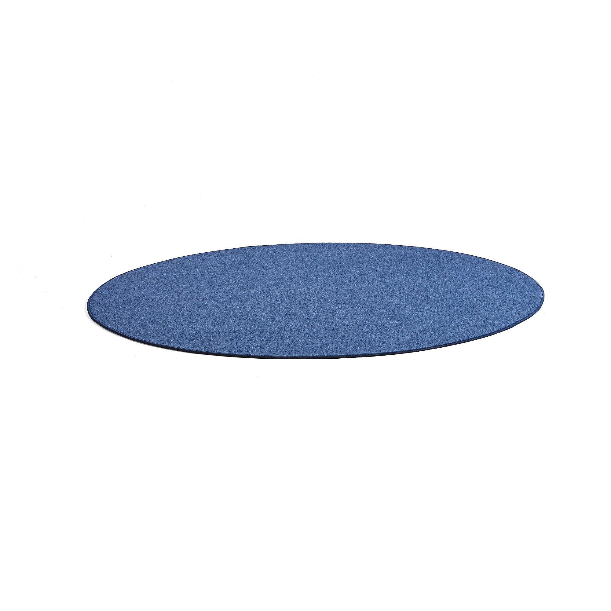 Levně Kulatý koberec ADAM, Ø 3000 mm, modrá