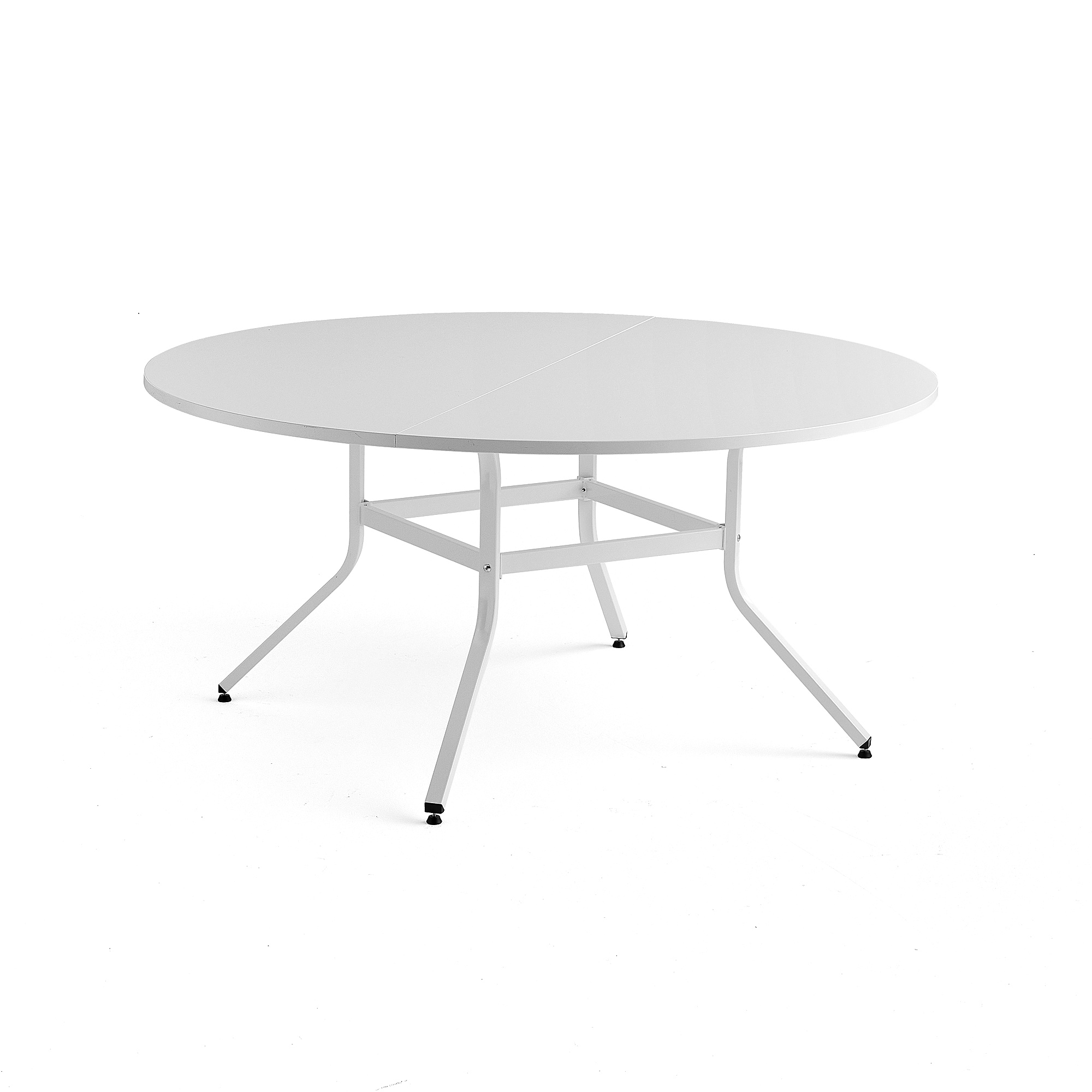 Stůl VARIOUS, Ø1600 mm, výška 740 mm, bílá, bílá