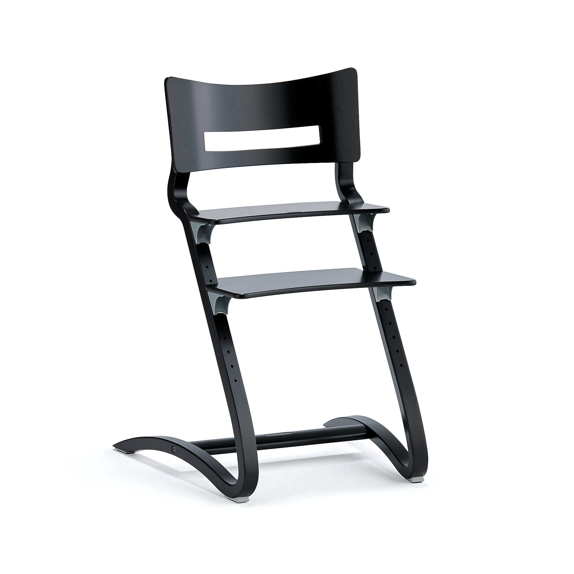 E-shop Detská jedálenská stolička LEANDER CLASSIC, čierna