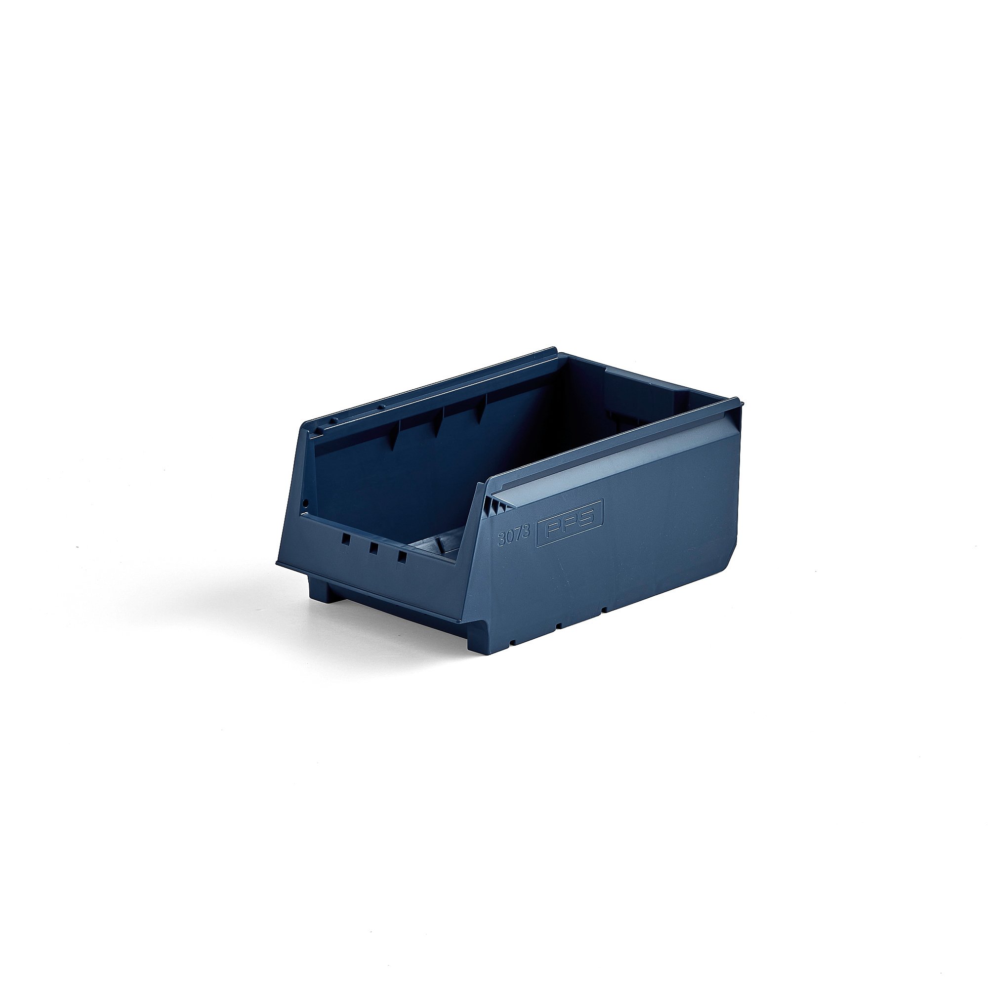 Plastový box AJ 9000, séria 9073, 350x206x155 mm, modrý