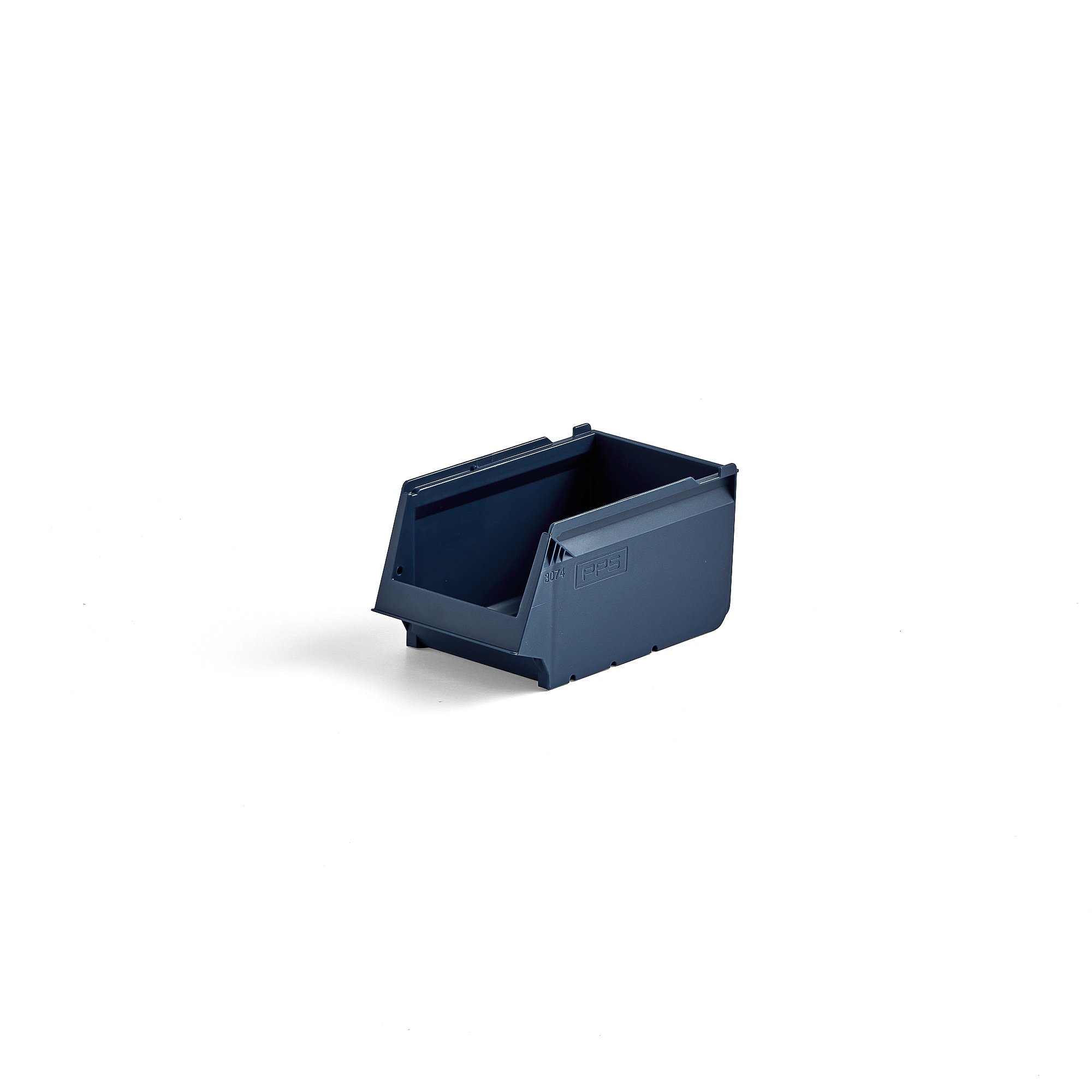 Plastový box AJ 9000, séria 9074, 250x148x130 mm, modrý