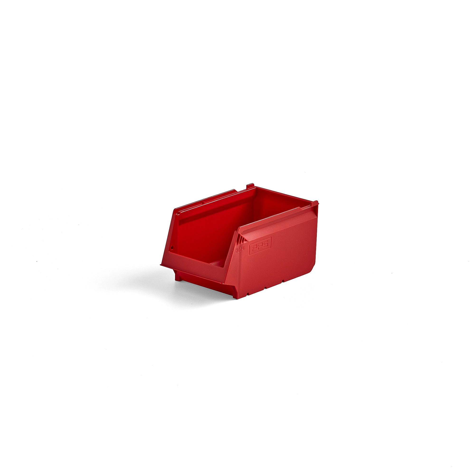 Plastový box AJ 9000, série -74, 250x148x130 mm, červený