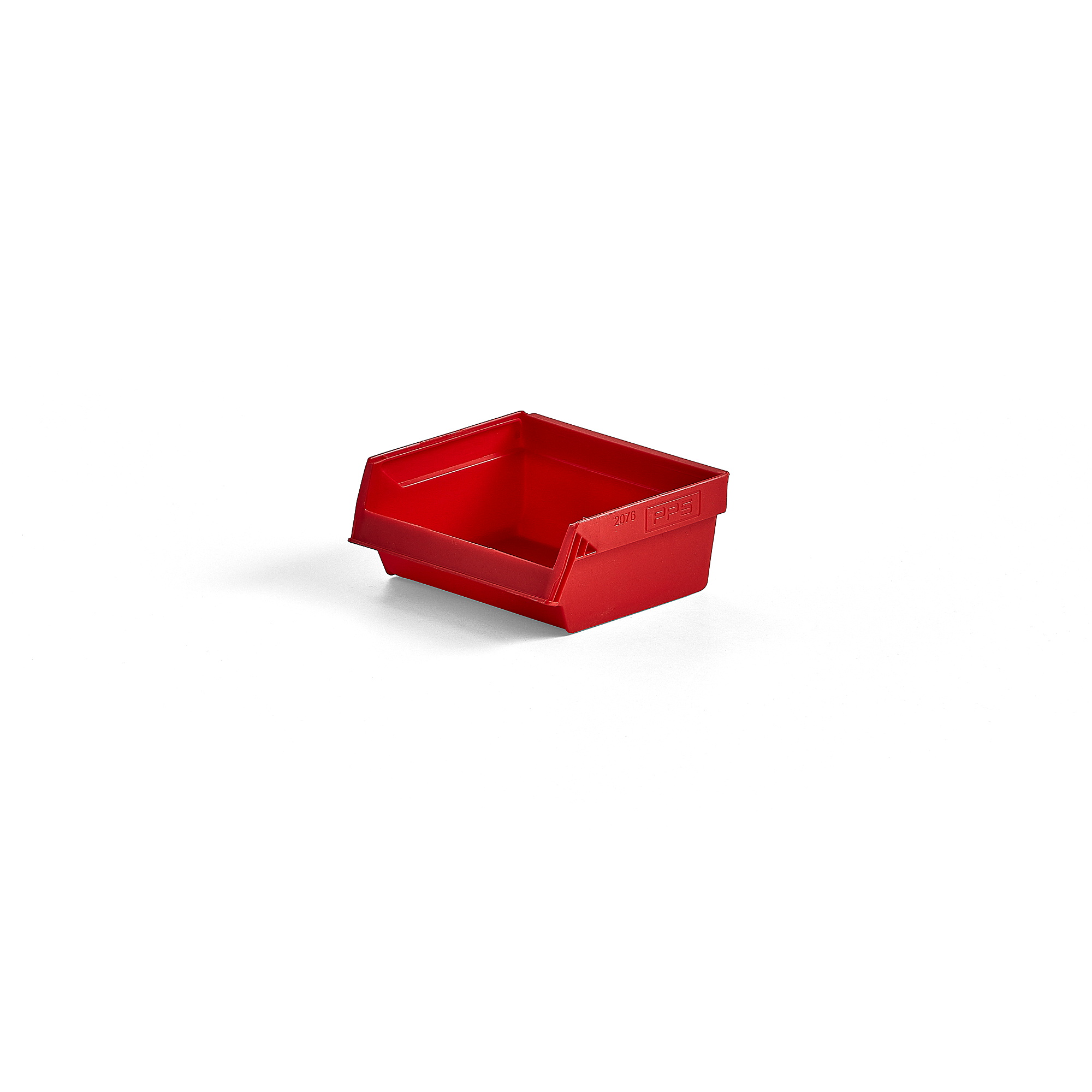 Plastový box AJ 9000, séria 9076, 96x105x45 mm, červený