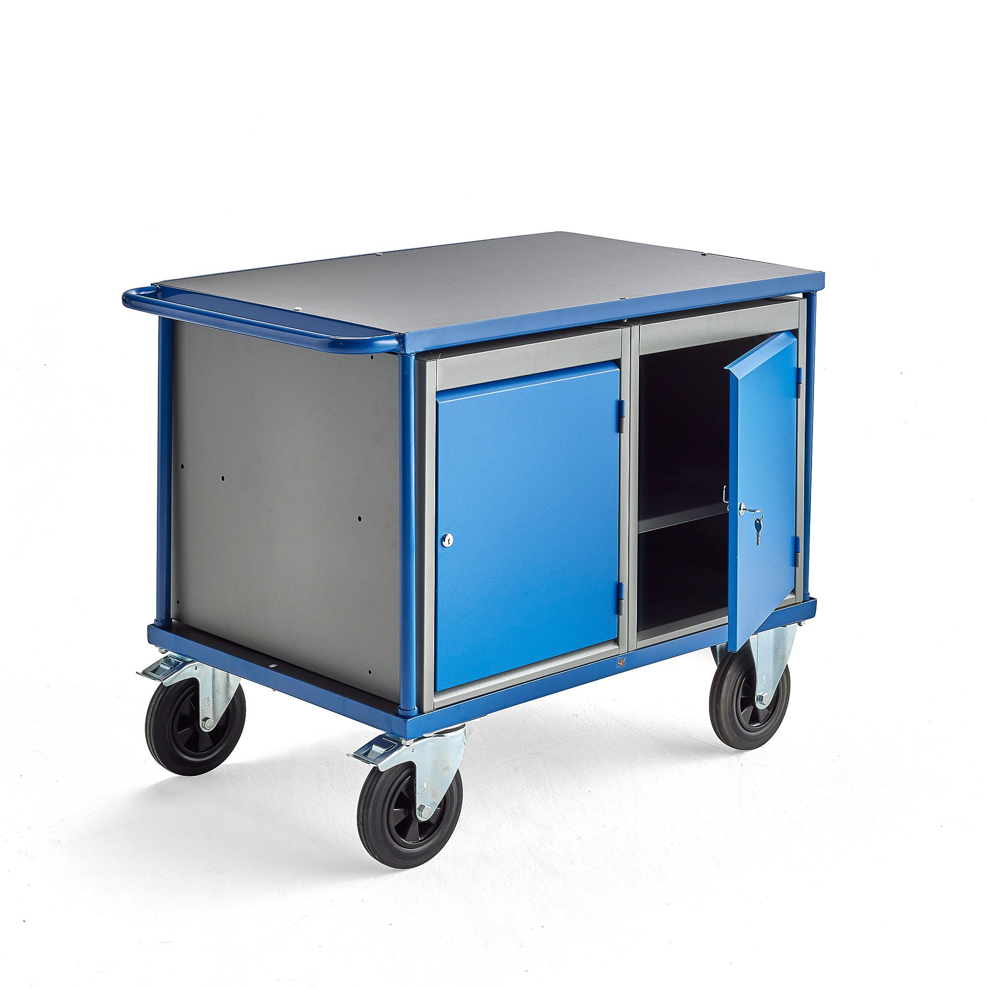 E-shop Dielenský vozík MOBILE, 2 skrine , 875x1000x700 mm
