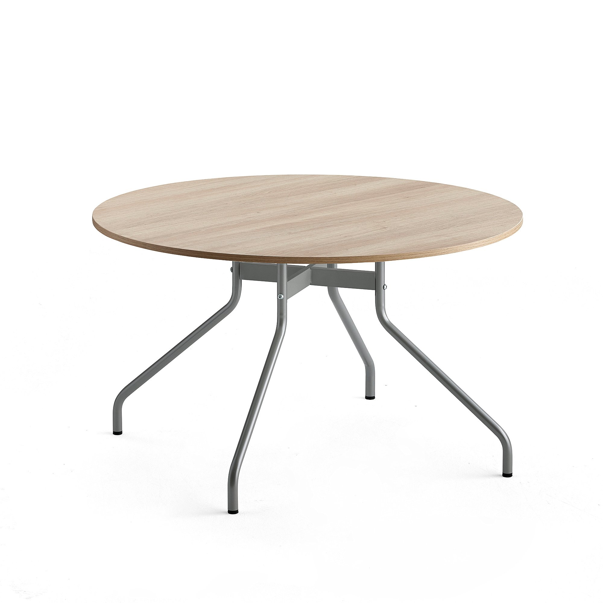 E-shop Stôl AROUND, Ø 1200 mm, dub, šedá