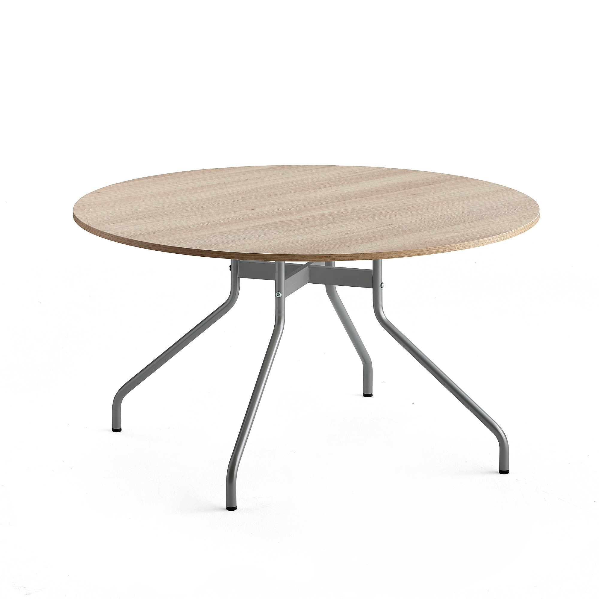 E-shop Stôl AROUND, Ø 1300 mm, dub, šedá