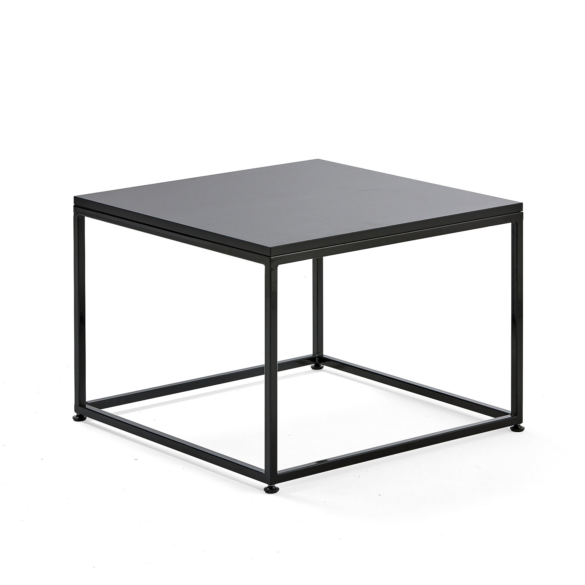 E-shop Konferenčný stolík MOOD, 700x700 mm, čierna, čierna