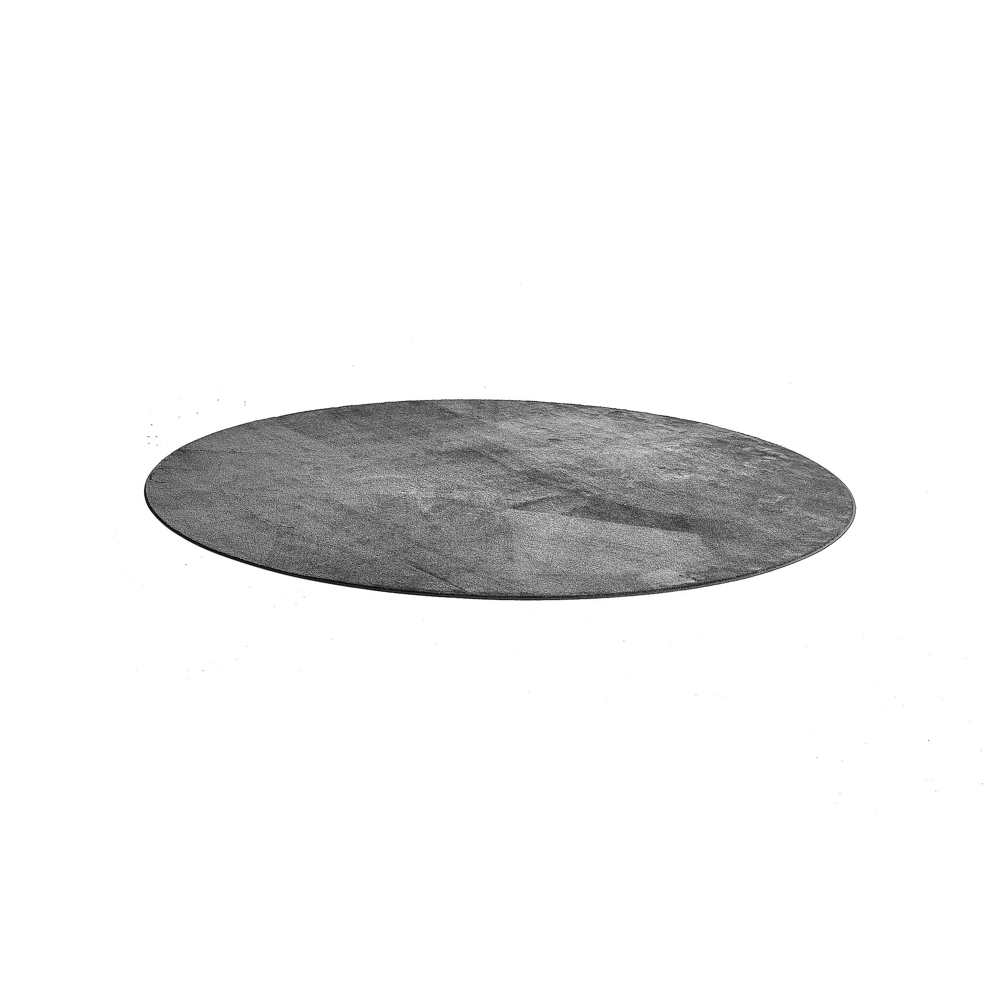 E-shop Okrúhly koberec ROBIN, Ø 3500 mm, svetlošedý
