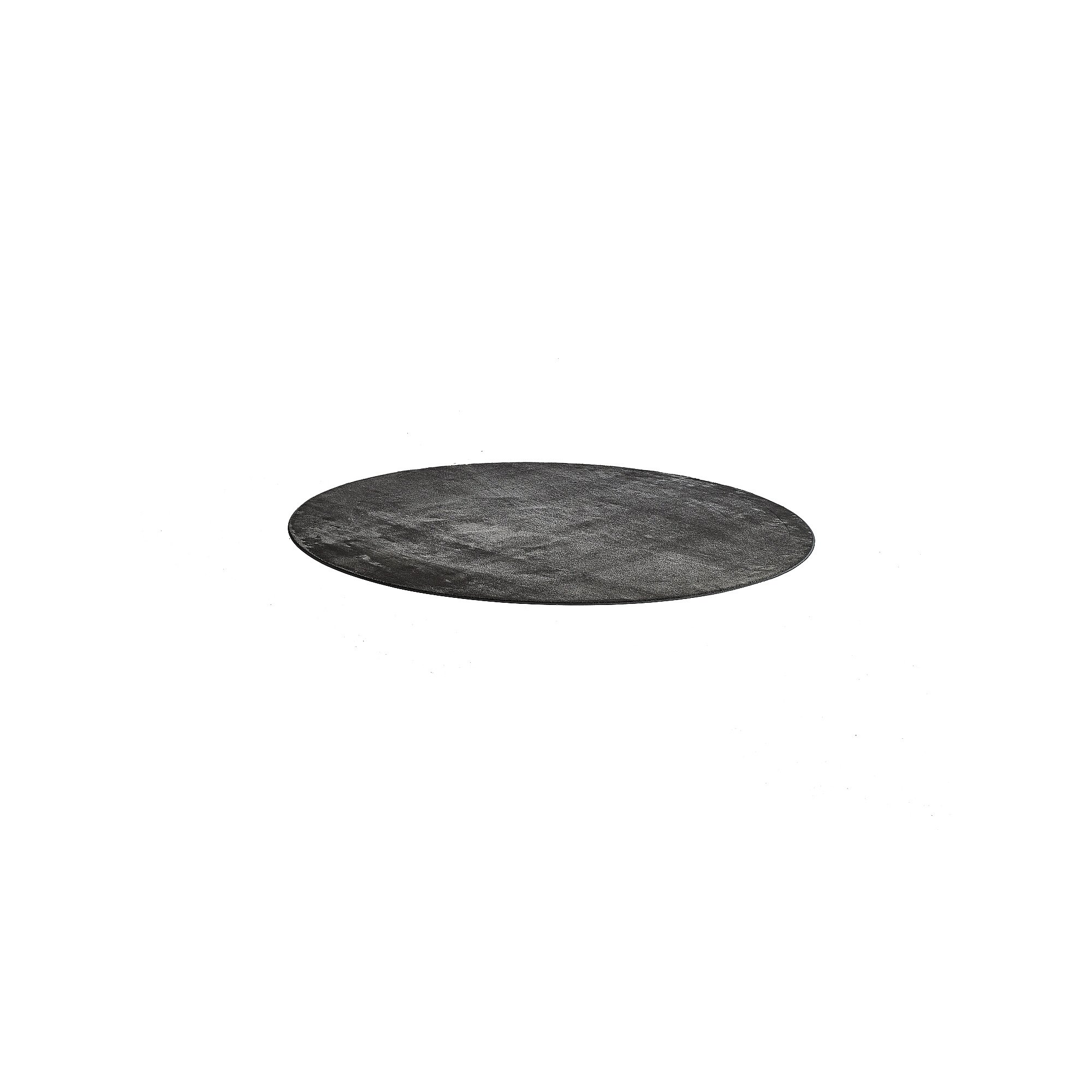 E-shop Okrúhly koberec ROBIN, Ø 2000 mm, tmavošedý