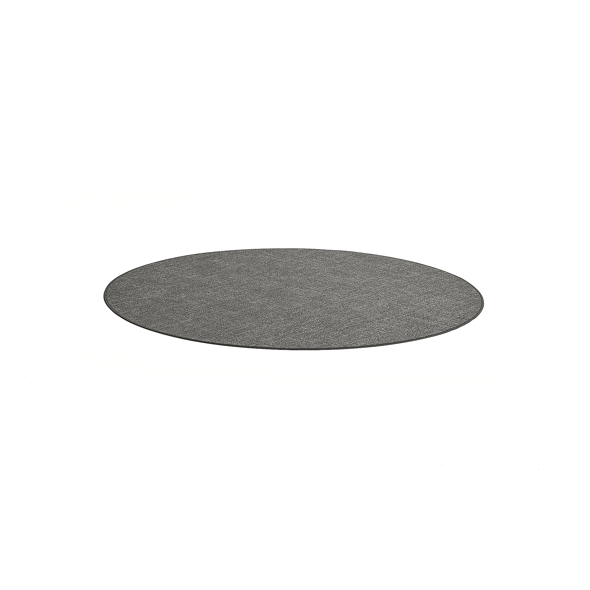 Kulatý koberec MELVIN, Ø 2000 mm, světle šedý