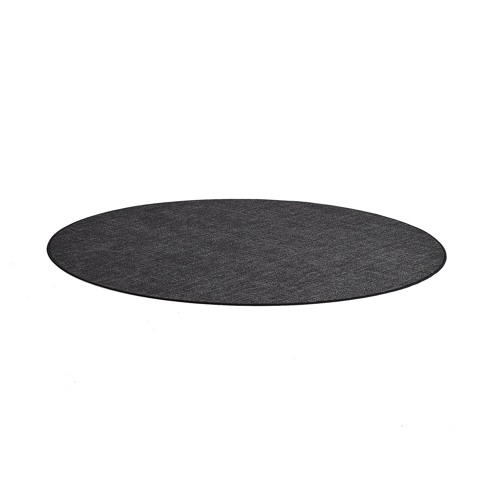 E-shop Okrúhly koberec MELVIN, Ø 2500 mm, tmavošedý
