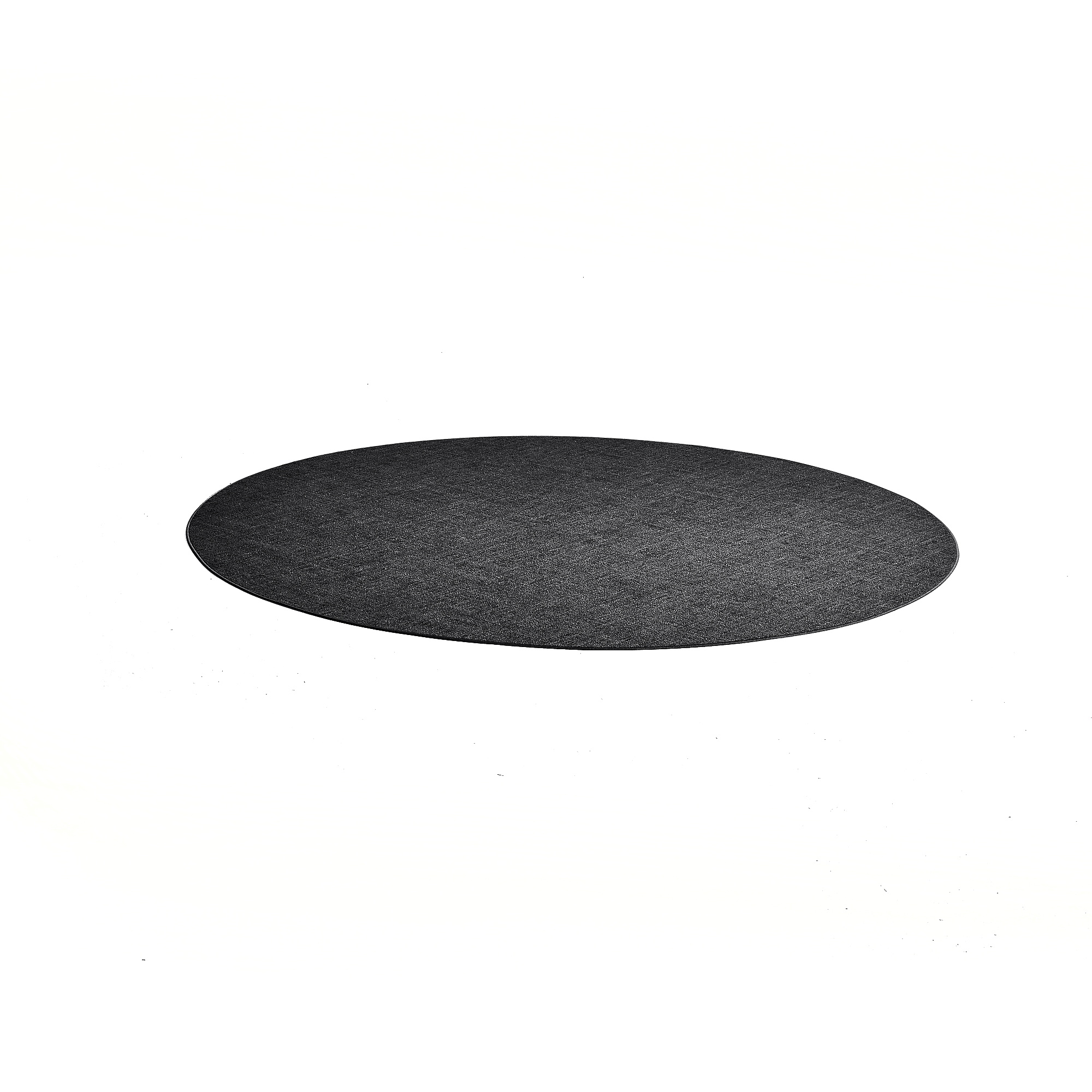 E-shop Okrúhly koberec MELVIN, Ø 3500 mm, tmavošedý