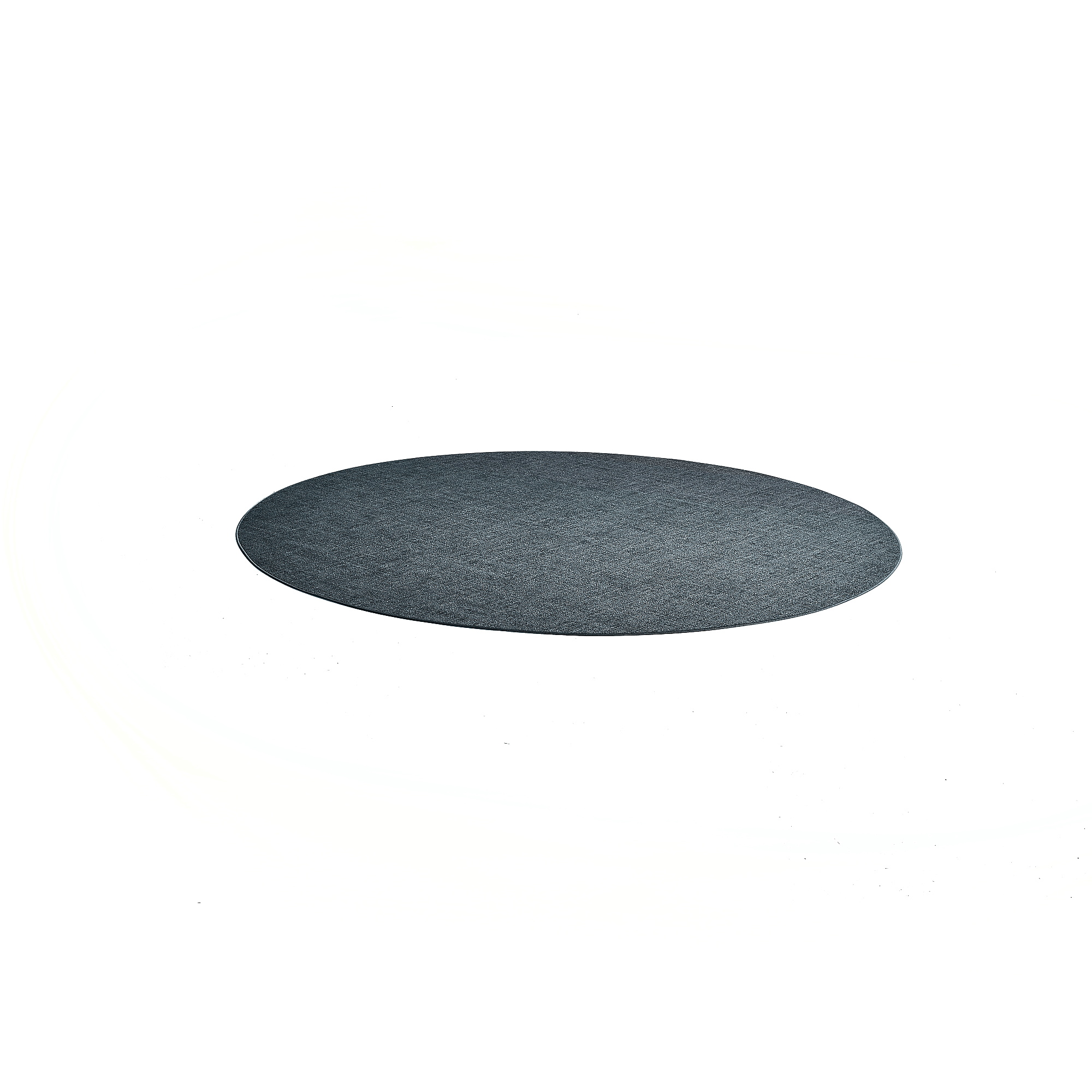 E-shop Okrúhly koberec MELVIN, Ø 3000 mm, modrý