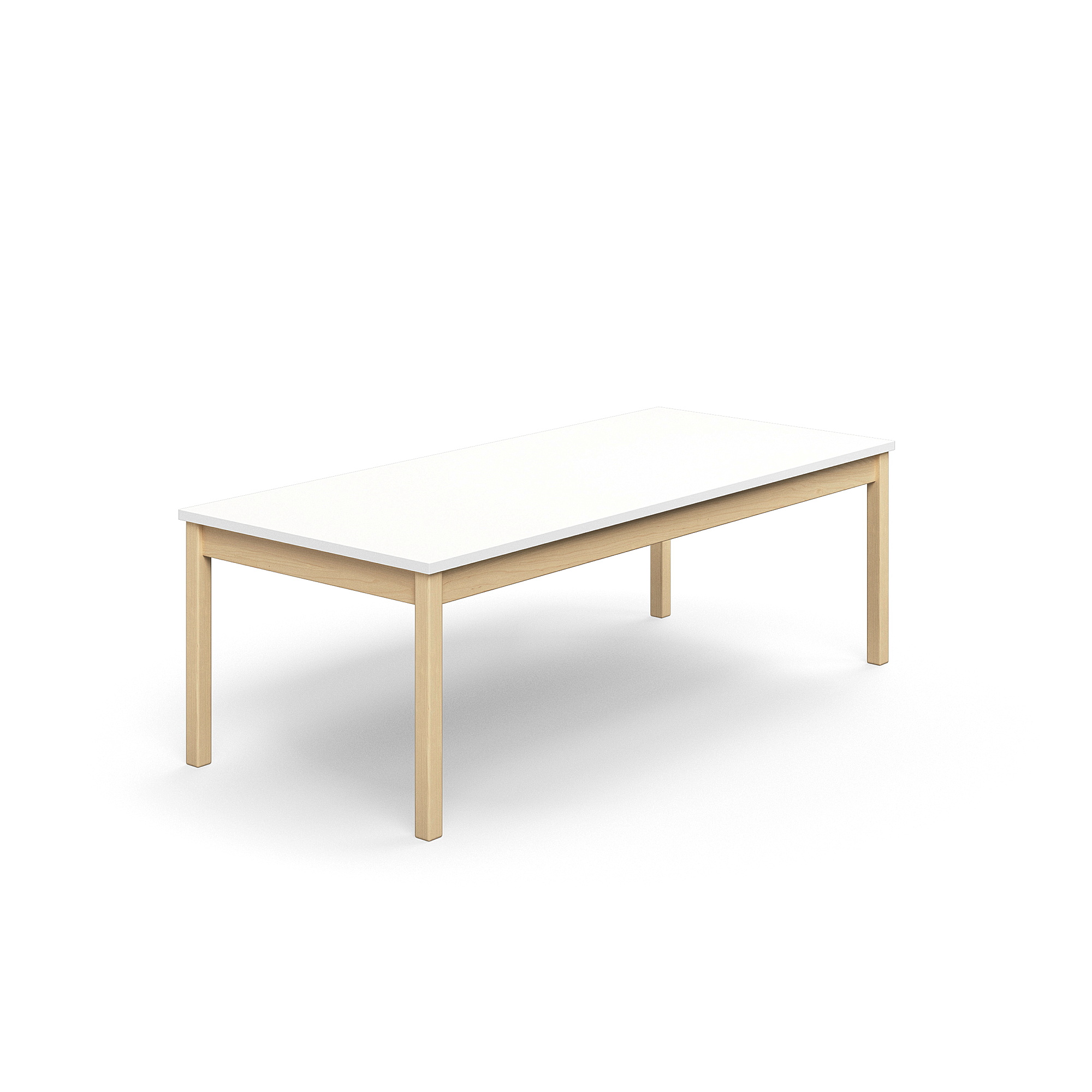 E-shop Stôl DECIBEL, 1800x800x590 mm, akustický HPL - biela