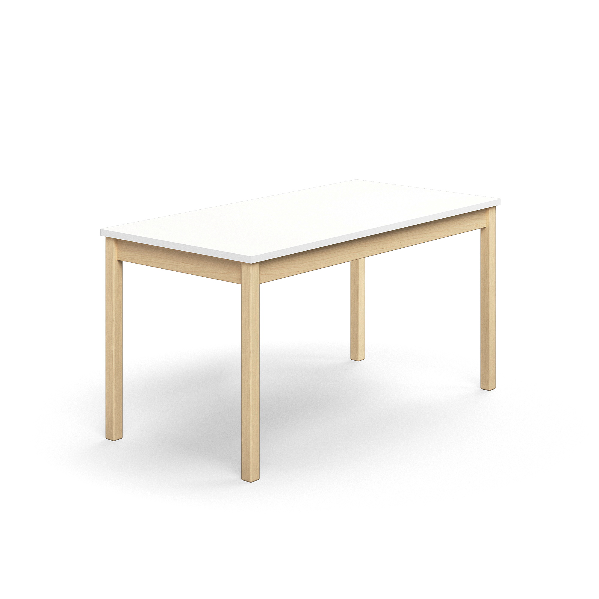 E-shop Stôl DECIBEL, 1400x700x720 mm, akustický HPL - biela