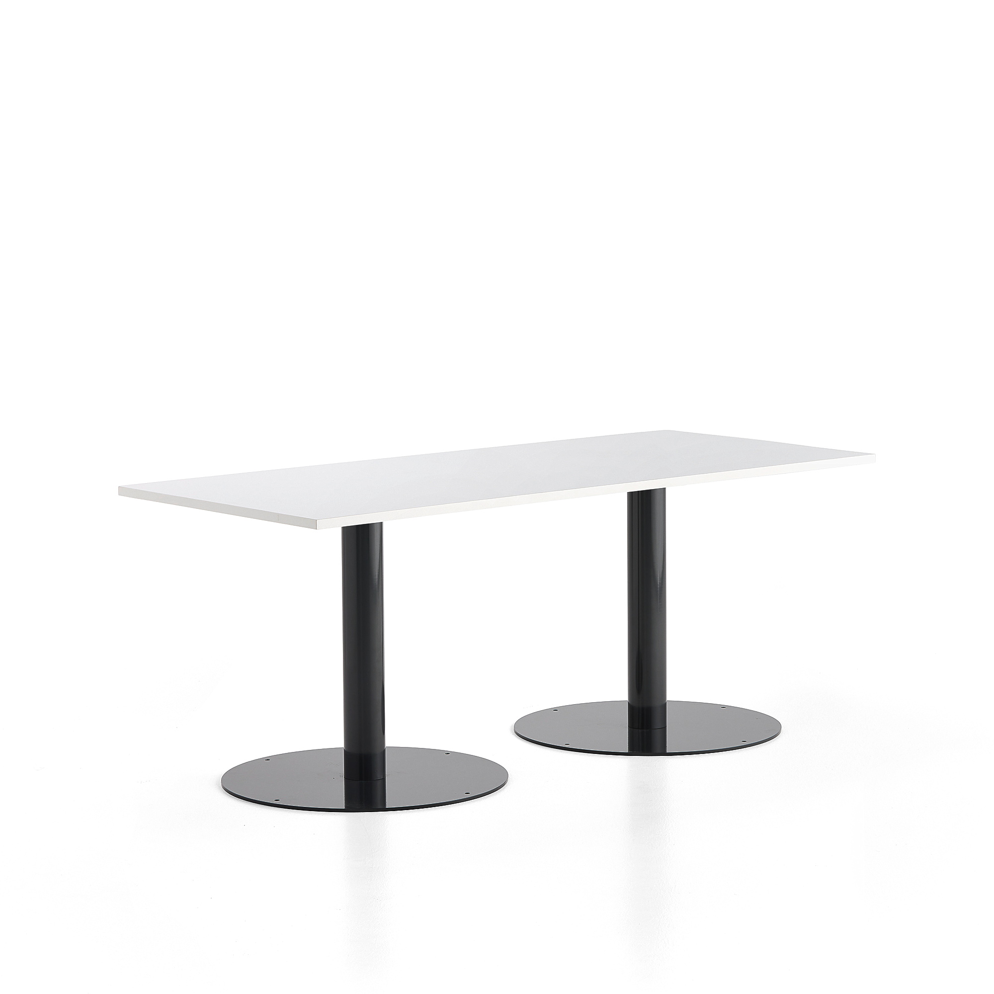 E-shop Stôl ALVA, 1800x800x720 mm, antracit, biela