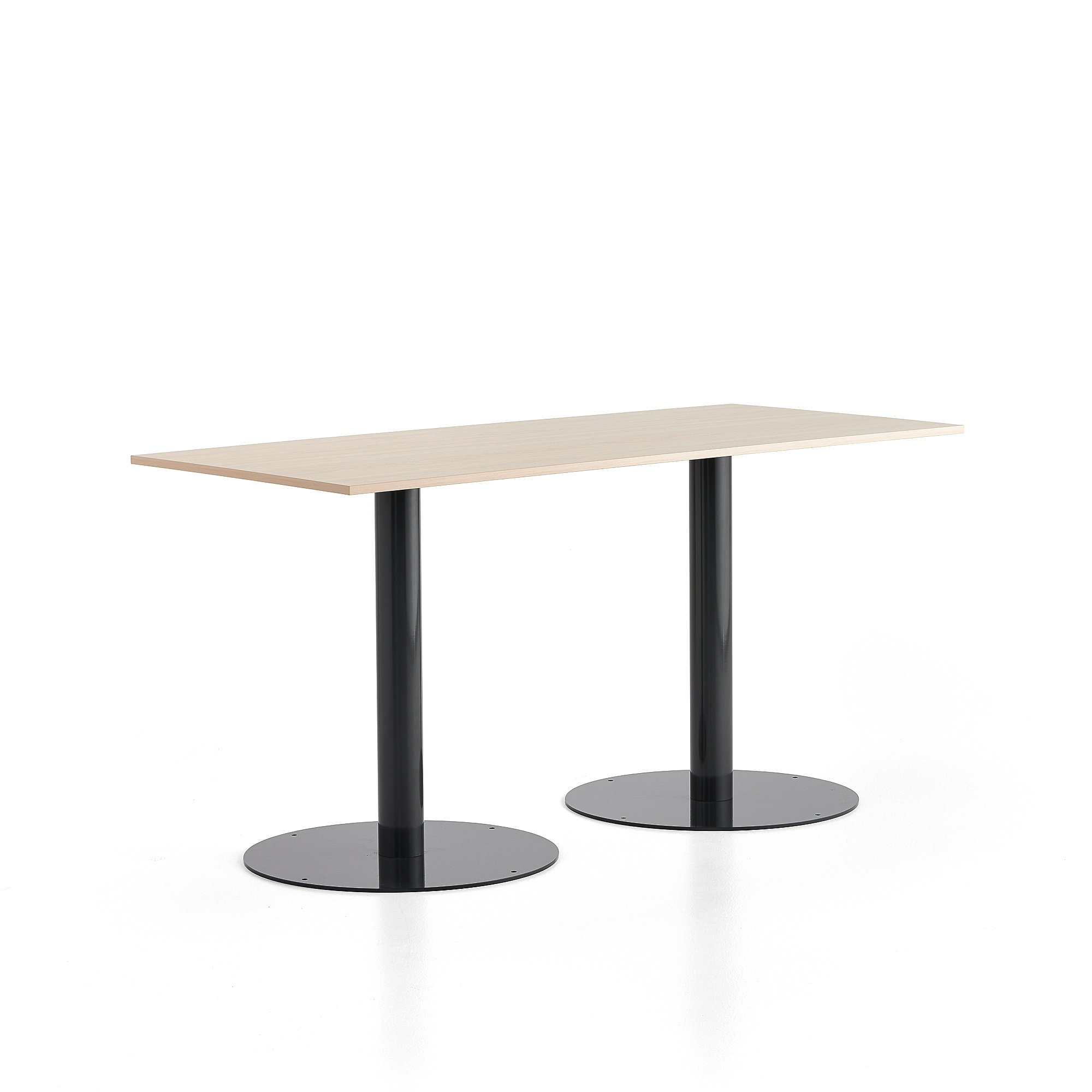 E-shop Stôl ALVA, 1800x800x900 mm, antracit, breza