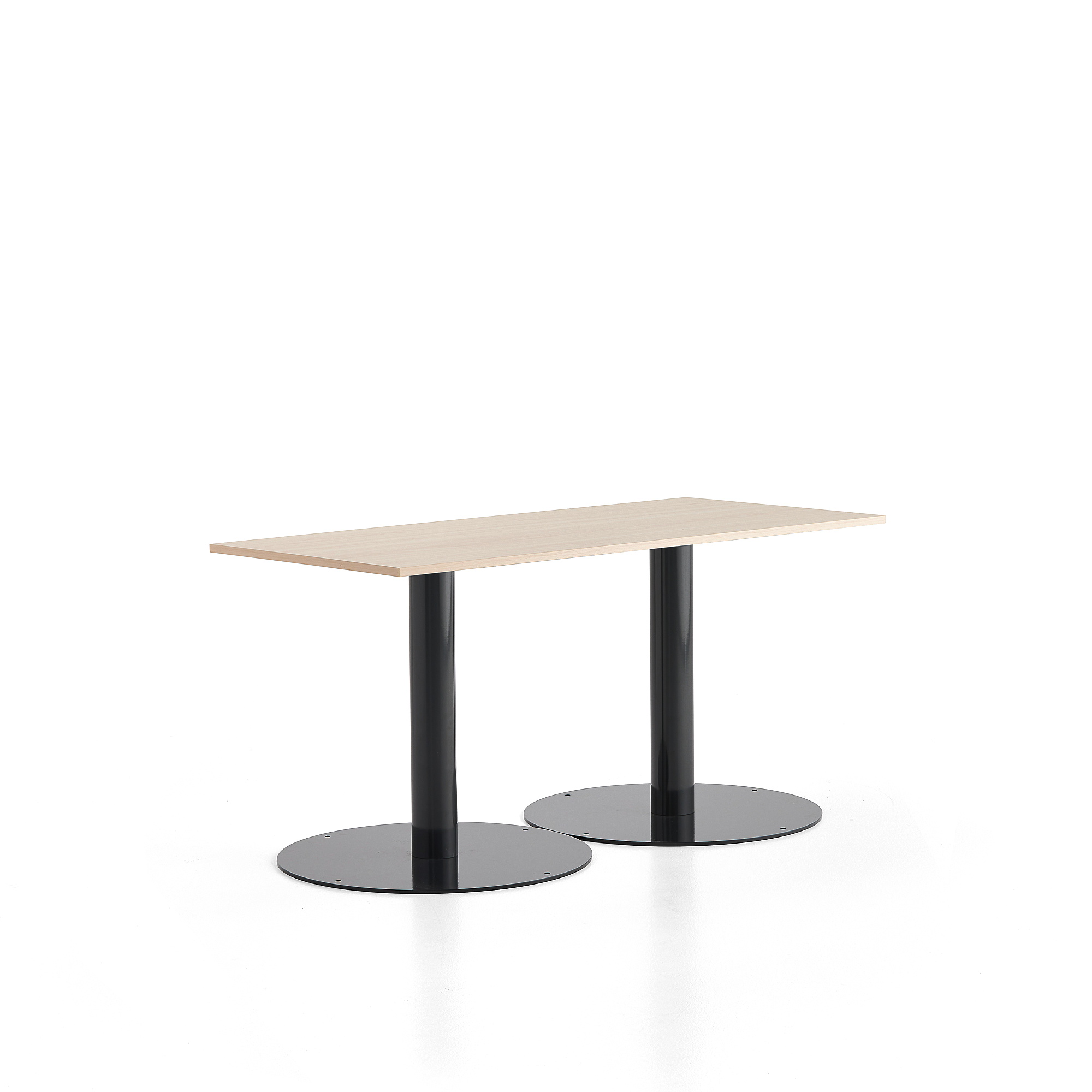 Stôl ALVA, 1400x700x720 mm, antracit, breza