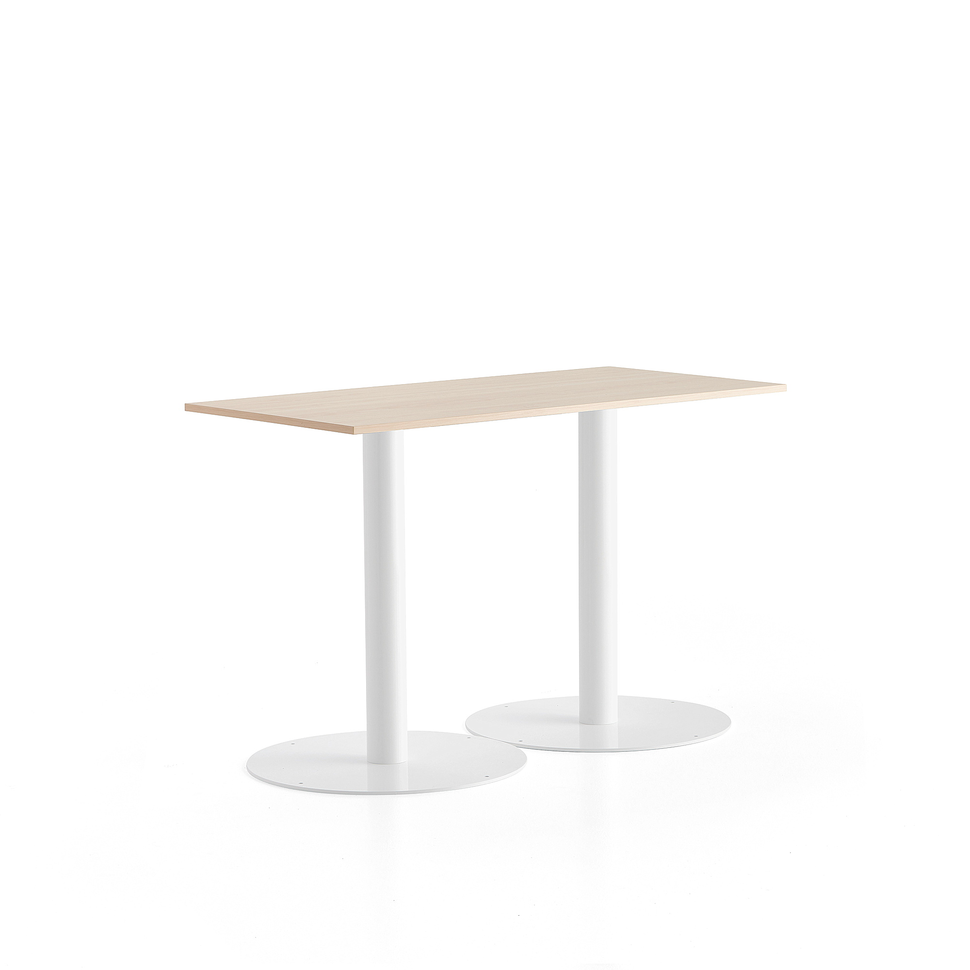 Levně Stůl ALVA, 1400x700x900 mm, bílá, bříza
