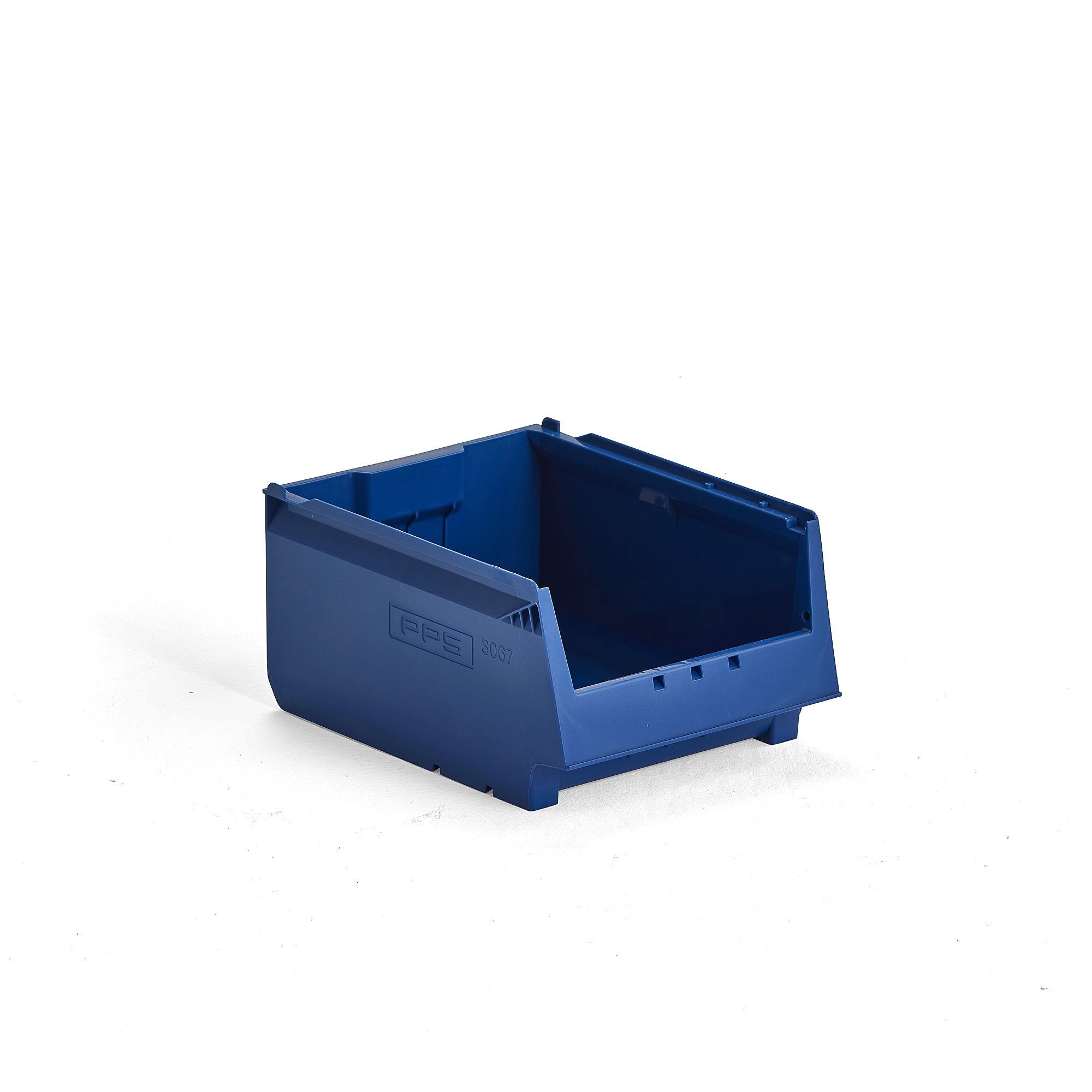 Plastový box AJ 9000, séria 9067, 300x230x150 mm, modrý