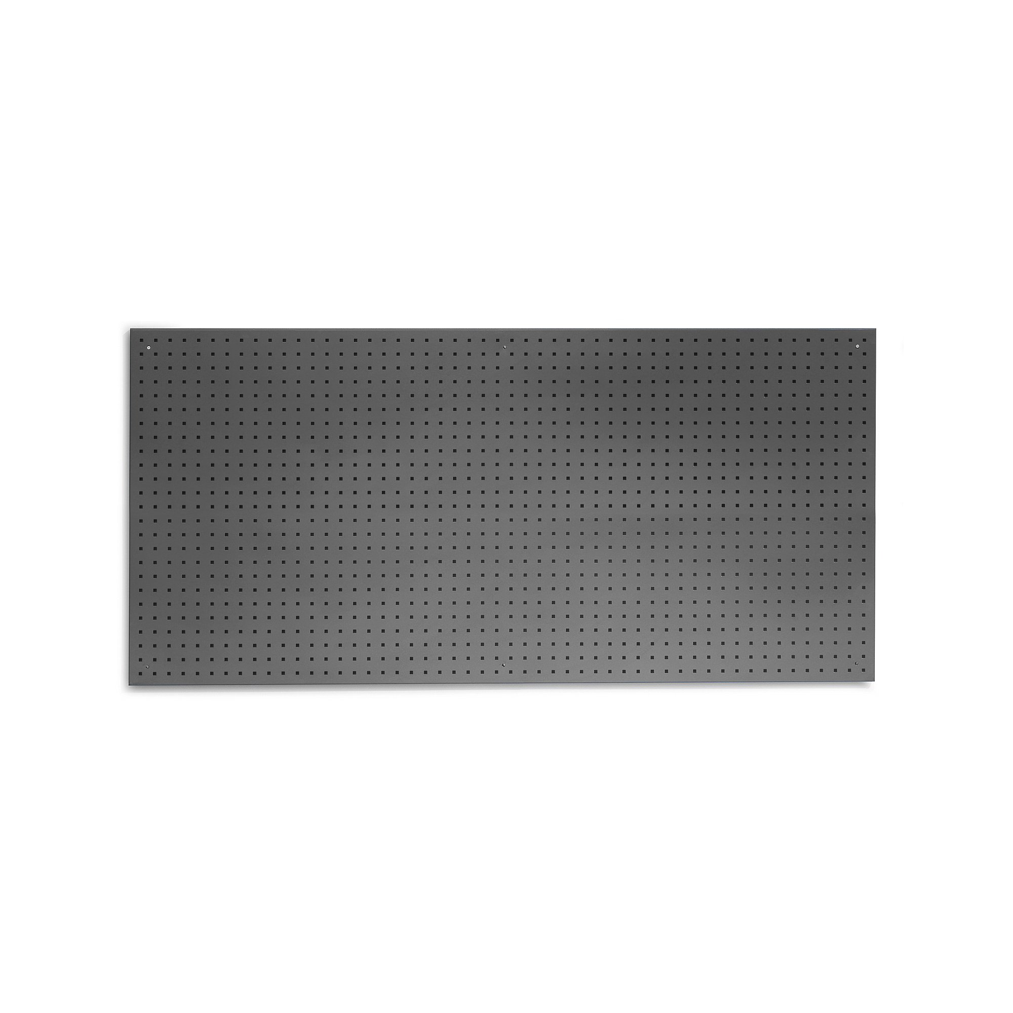 Levně Panel na nářadí DIRECT, 1950x900 mm, tmavě šedý