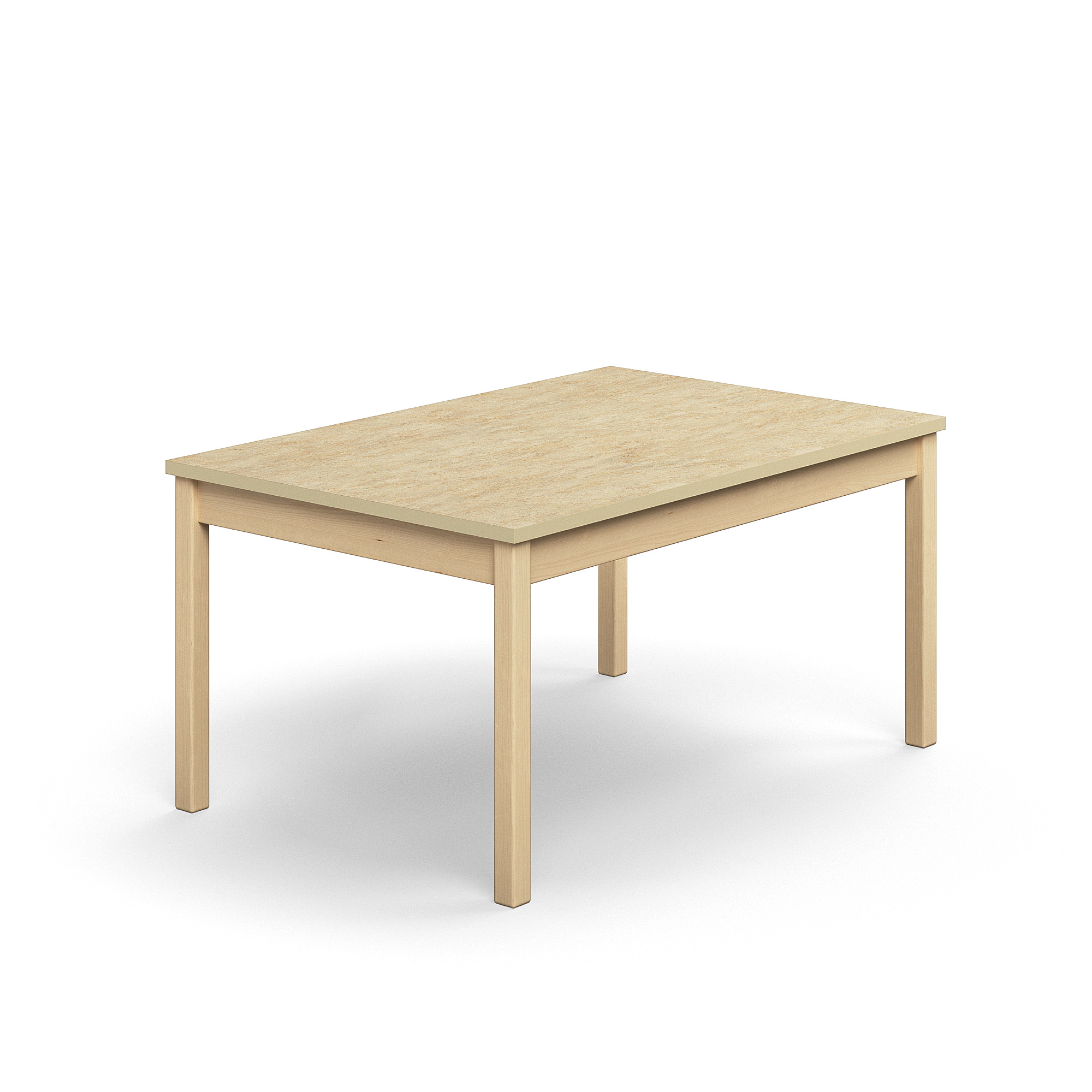 E-shop Stôl DECIBEL, 1200x800x590 mm, akustické linoleum - béžová