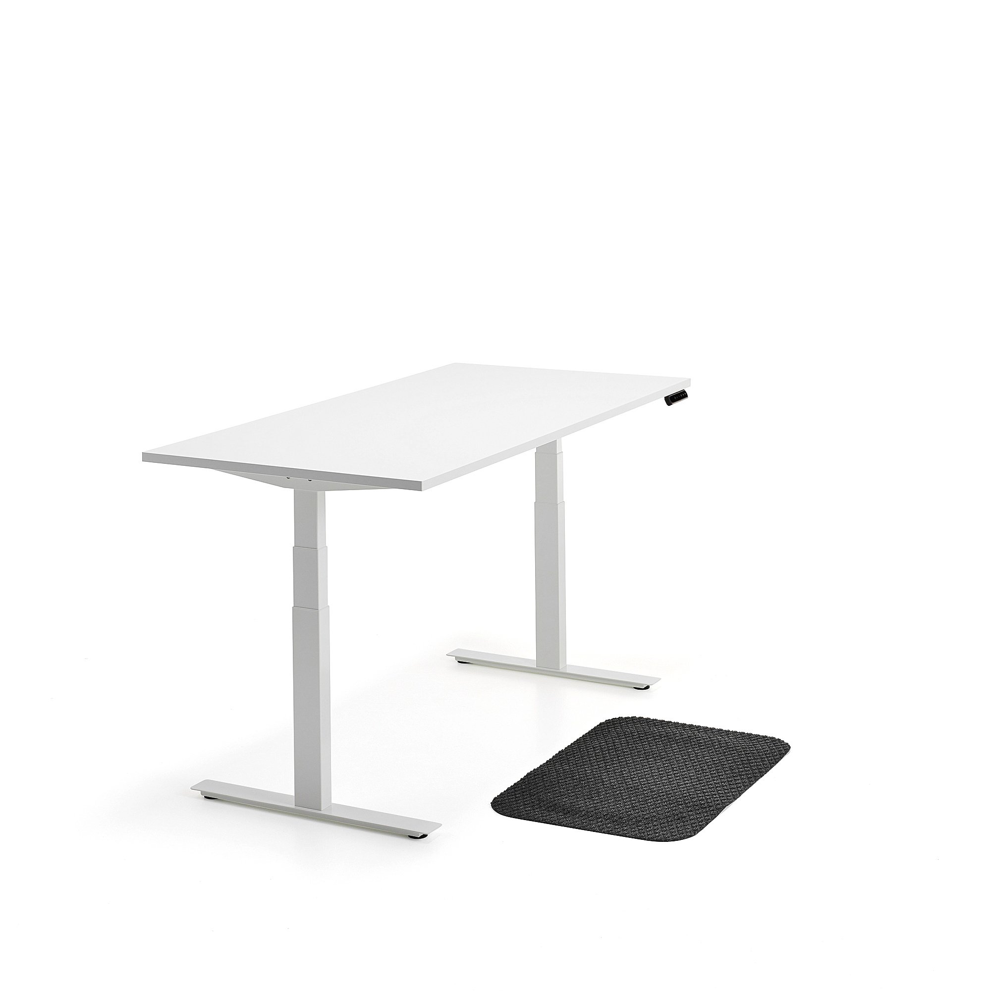 E-shop Zostava nábytku QBUS + STAND, 1 nastaviteľný stôl, 1 podložka pod nohy