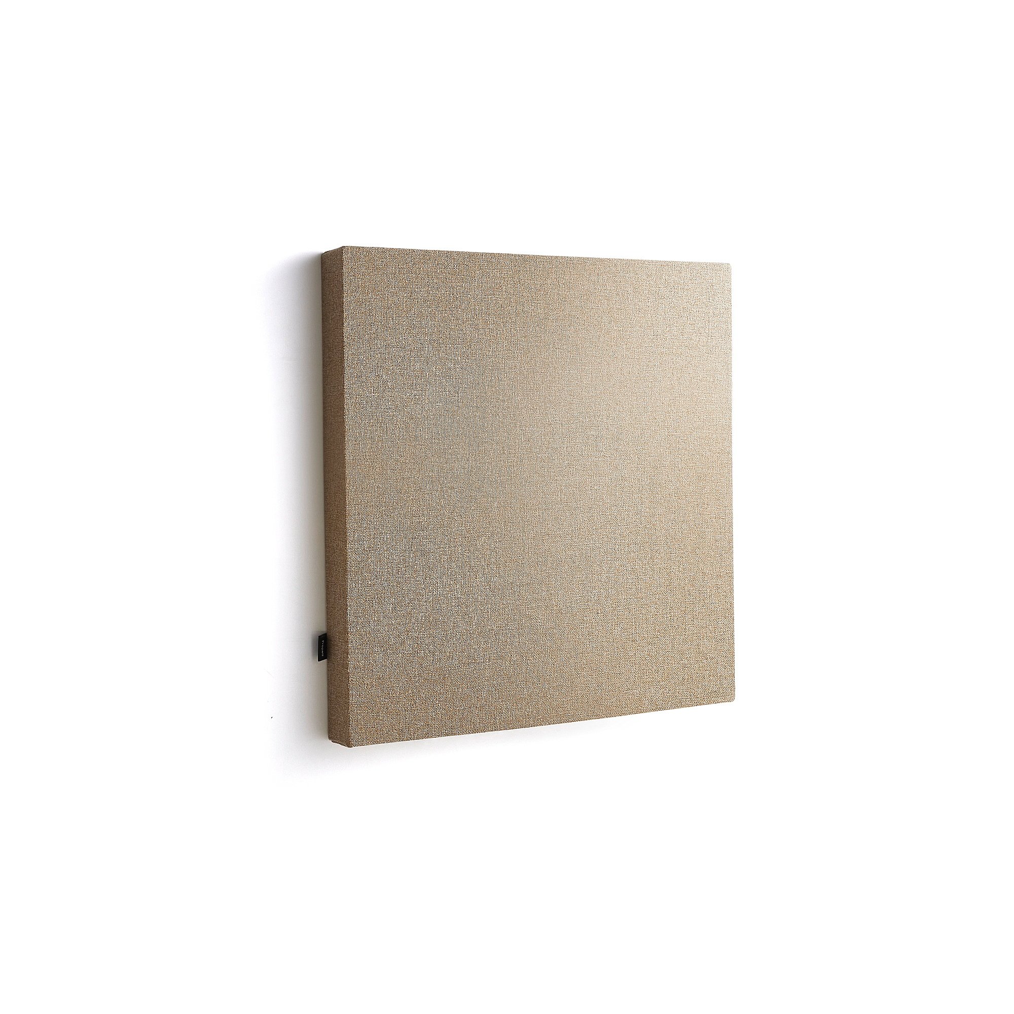 Levně Akustický panel POLY, čtverec, 600x600x56 mm, nástěnný, béžová