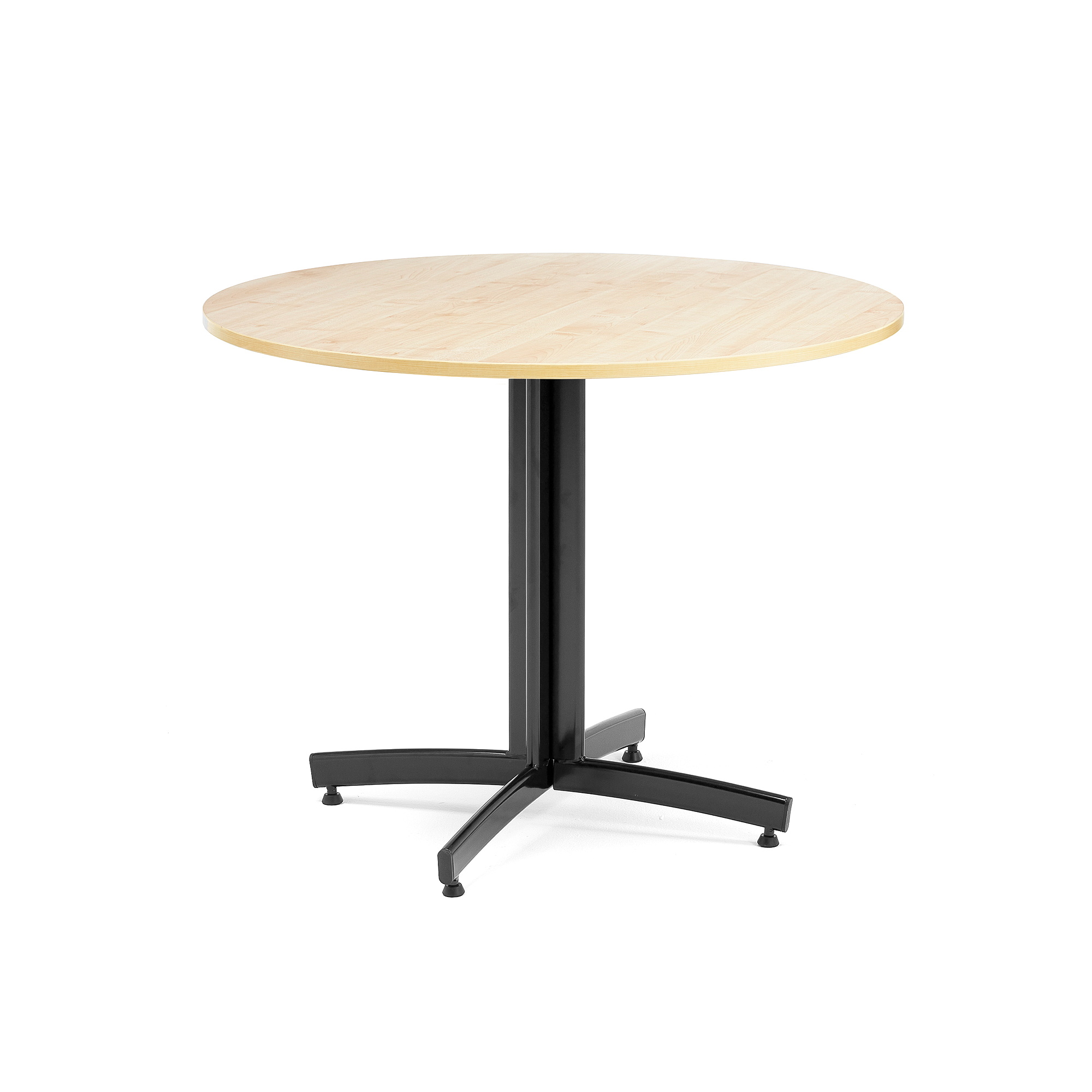E-shop Okrúhly stôl SANNA, Ø900x720 mm, čierna/breza