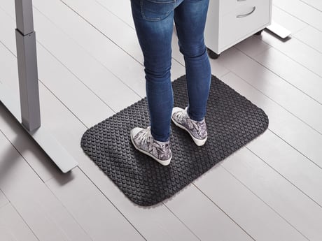 Mikä on ergonominen matto seisomatyöhön ja miten se toimii?
