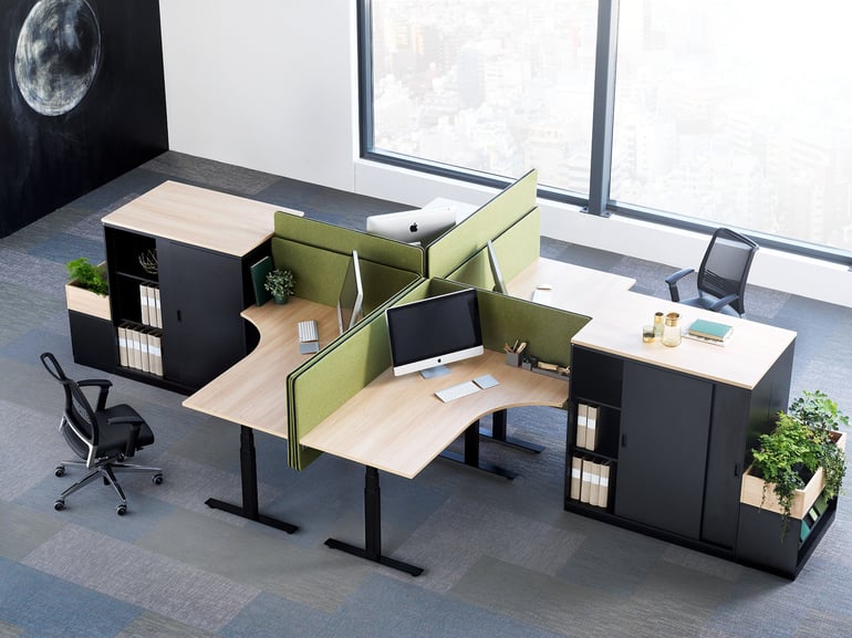 Jak vybavit office kompaktních rozměrů? Vsaďte na vhodný kancelářský nábytek