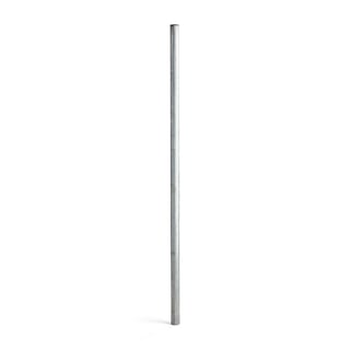 Galvanised pole for jersey barrier