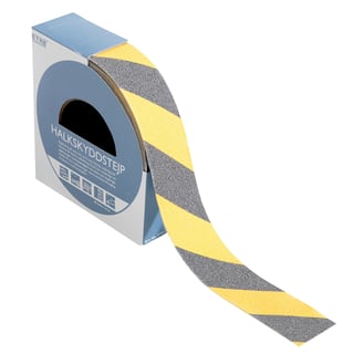 Anti-slip tape, 50 mm x 15 m, yellow, black