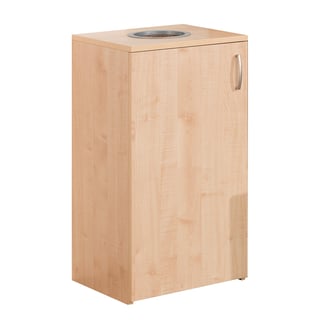 Refuse sack holder cabinet, 980x510x450 mm, beech