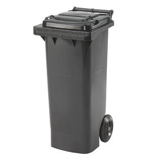 Budget rolcontainer HENRY, 930 x 445 x 525 mm, 80 l, grijs